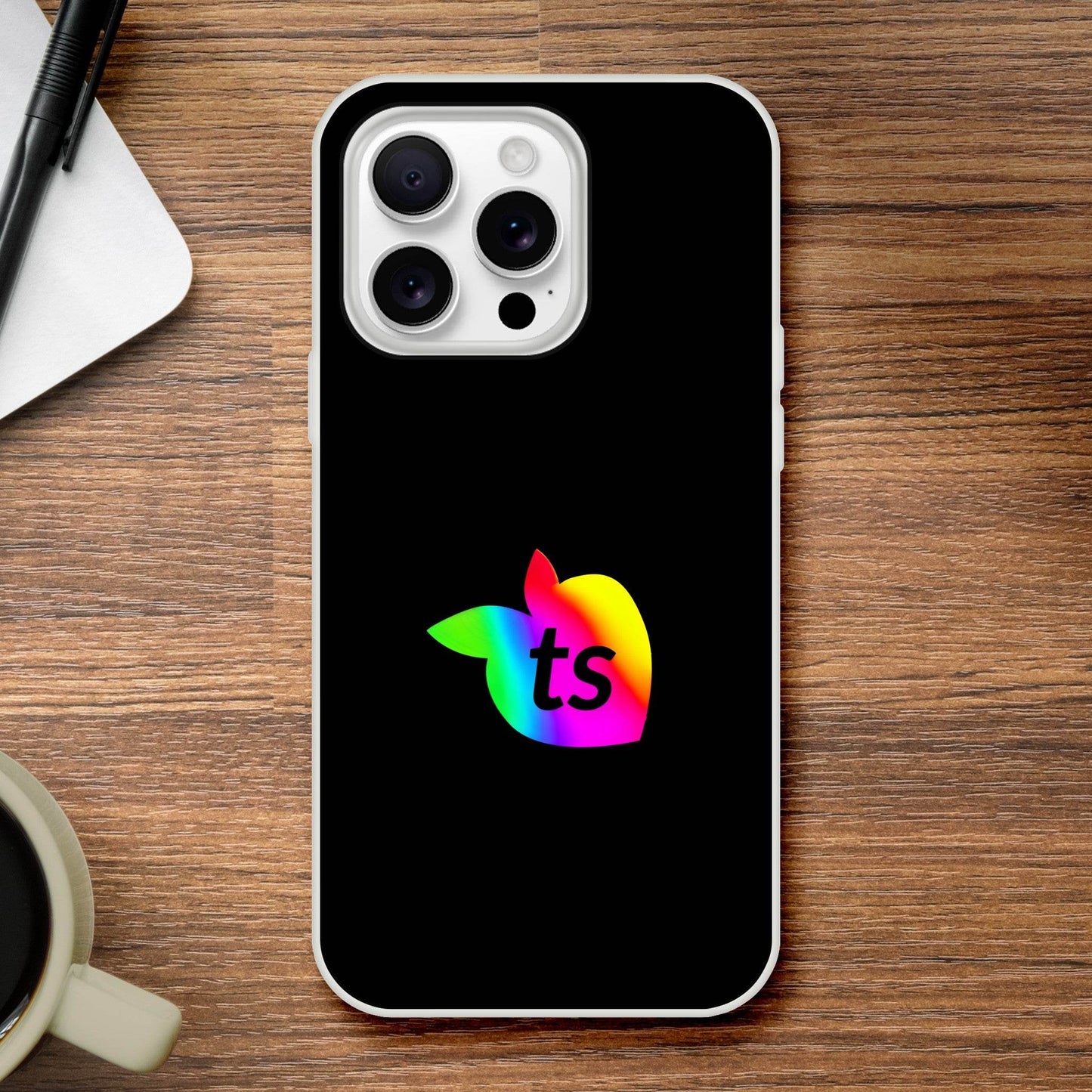 tsgabrielle • Pride 2025 • Flexi Case Compatible with iPhone® • Black • Latest Models - tsgabrielle