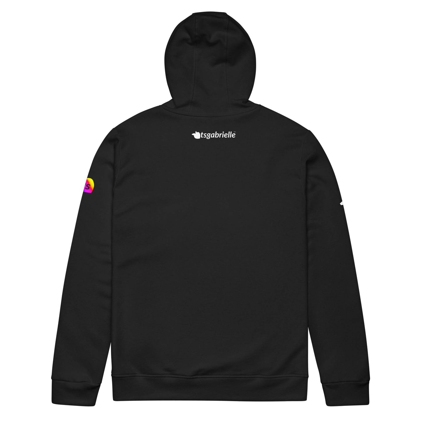 adidas® by tsgabrielle • Pride 2025 • Men's • Fleece Hoodie • Black - tsgabrielle