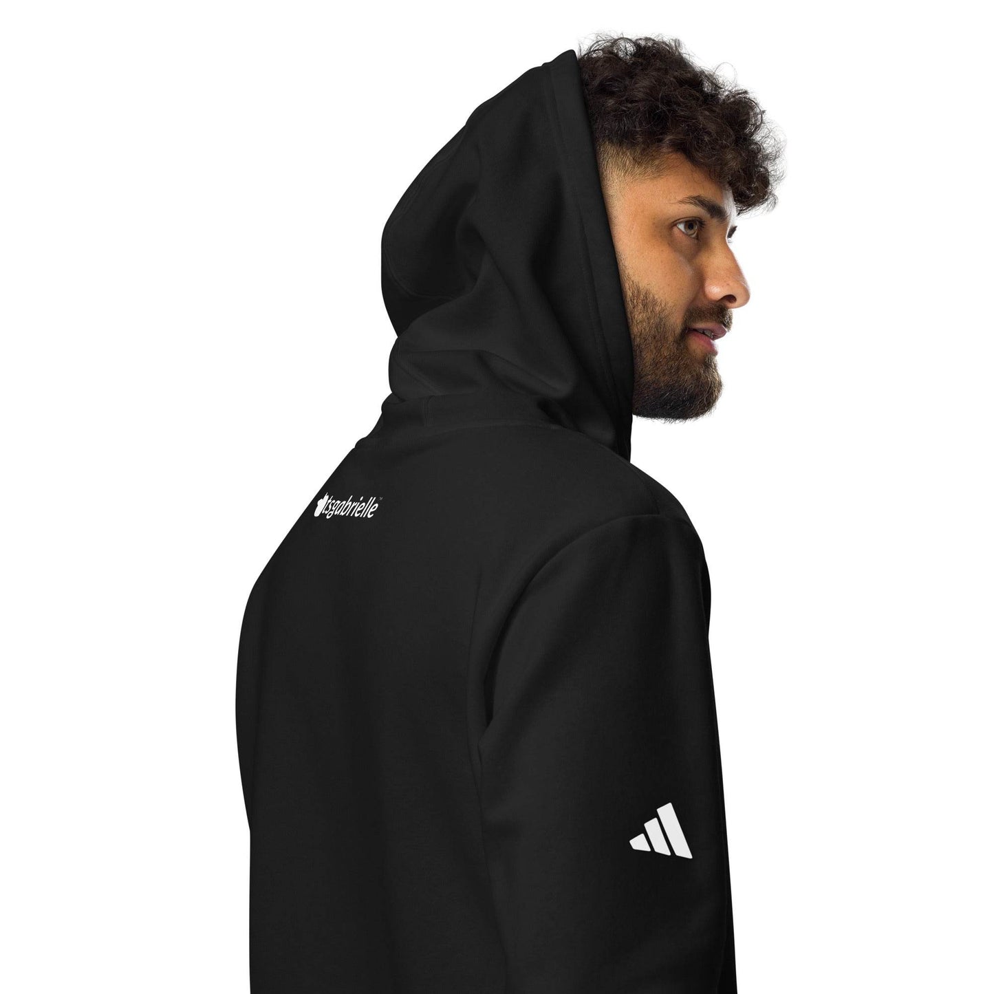 adidas® by tsgabrielle • Pride 2025 • Men's • Fleece Hoodie • Black - tsgabrielle