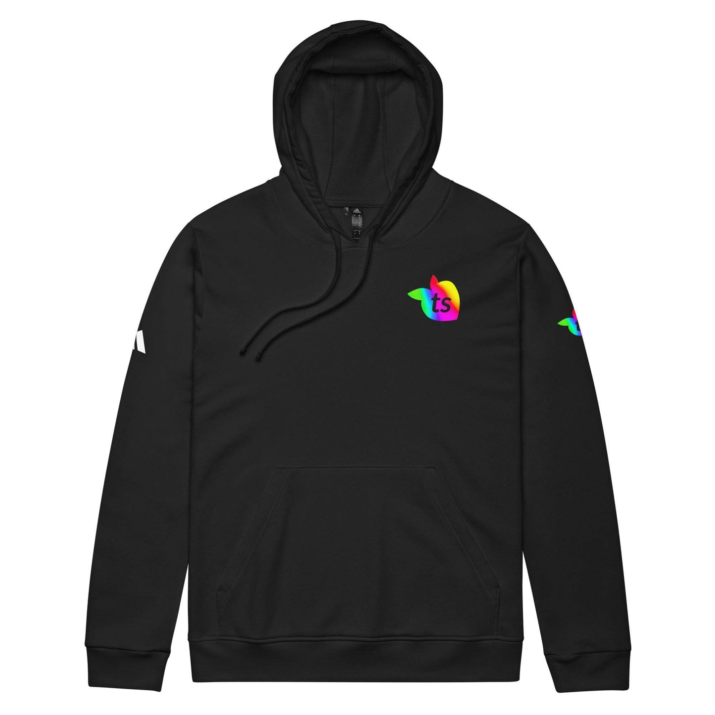 adidas® by tsgabrielle • Pride 2025 • Men's • Fleece Hoodie • Black - tsgabrielle