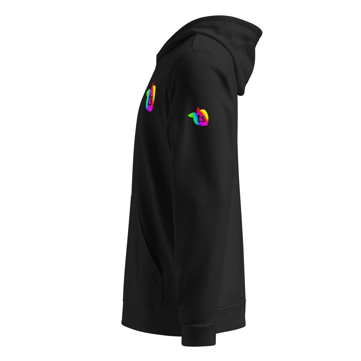 adidas® by tsgabrielle • Pride 2025 • Men's • Fleece Hoodie • Black - tsgabrielle