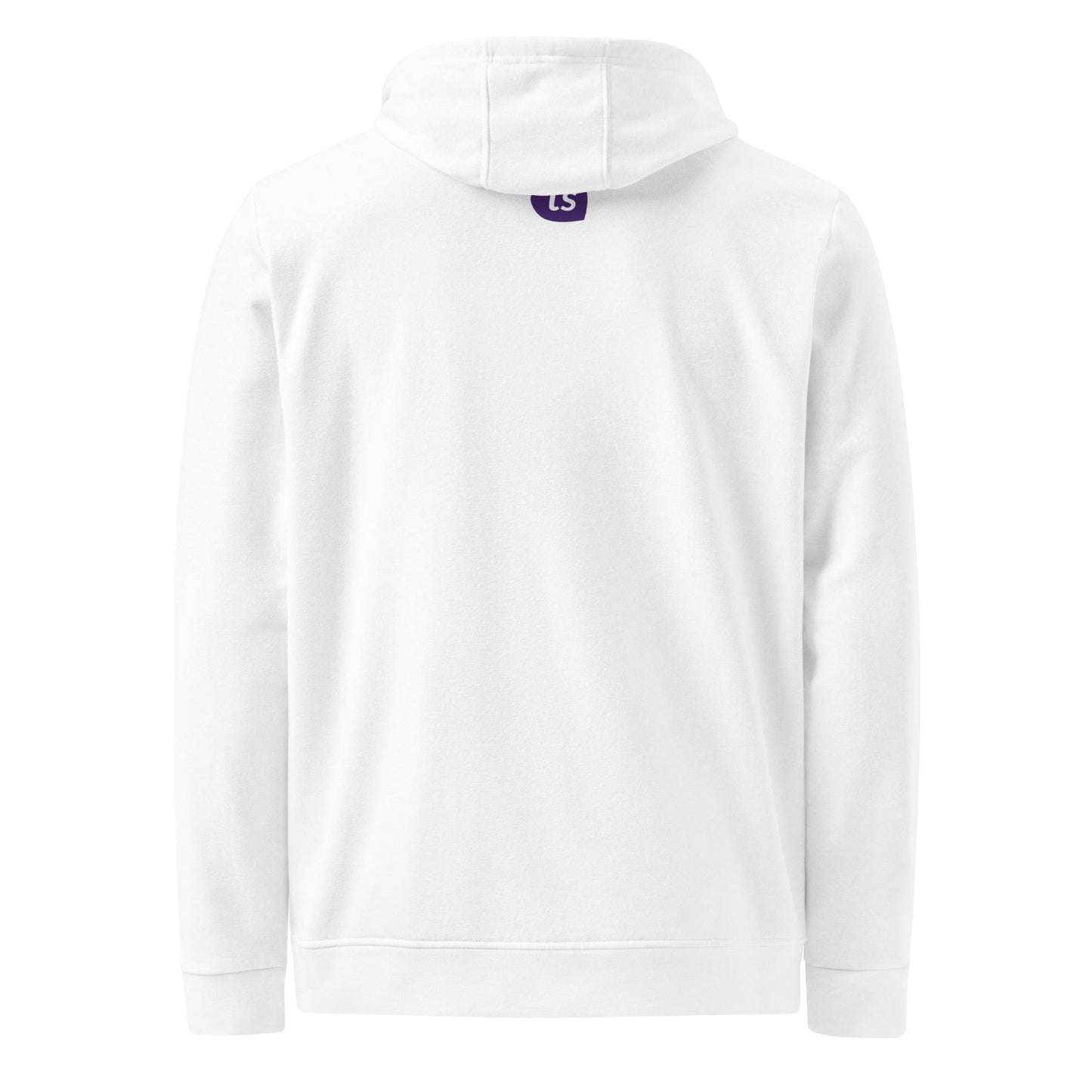 adidas® by tsgabrielle • Men's • Paris - La Tour Eiffel • Fleece Hoodie • White - tsgabrielle