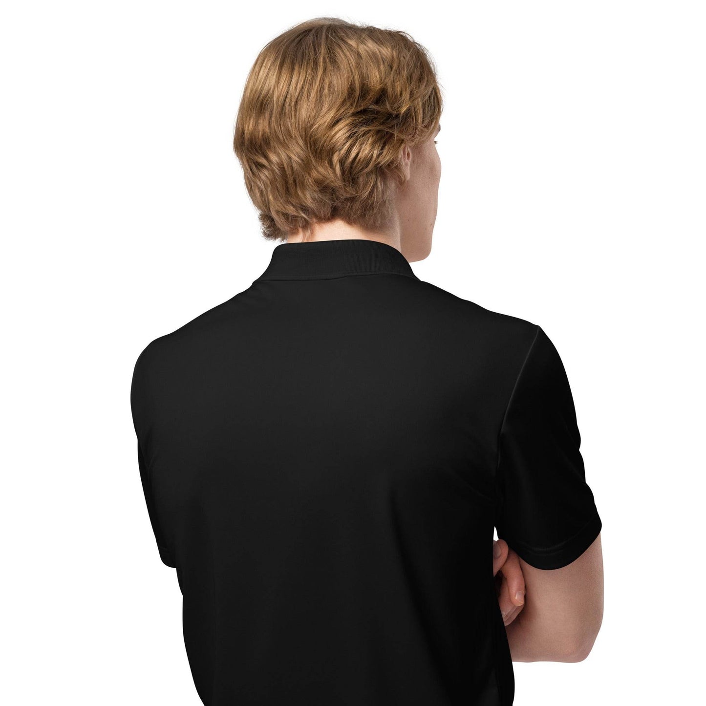 adidas® by tsgabrielle • Men's • Premium Polo Shirt • Black - tsgabrielle