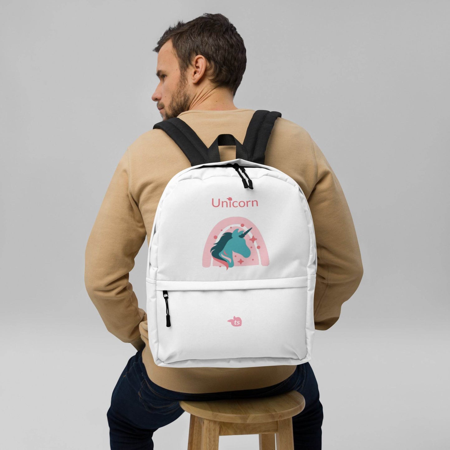 tsgabrielle • Unicorn- Seraphina • Backpack • White - tsgabrielle