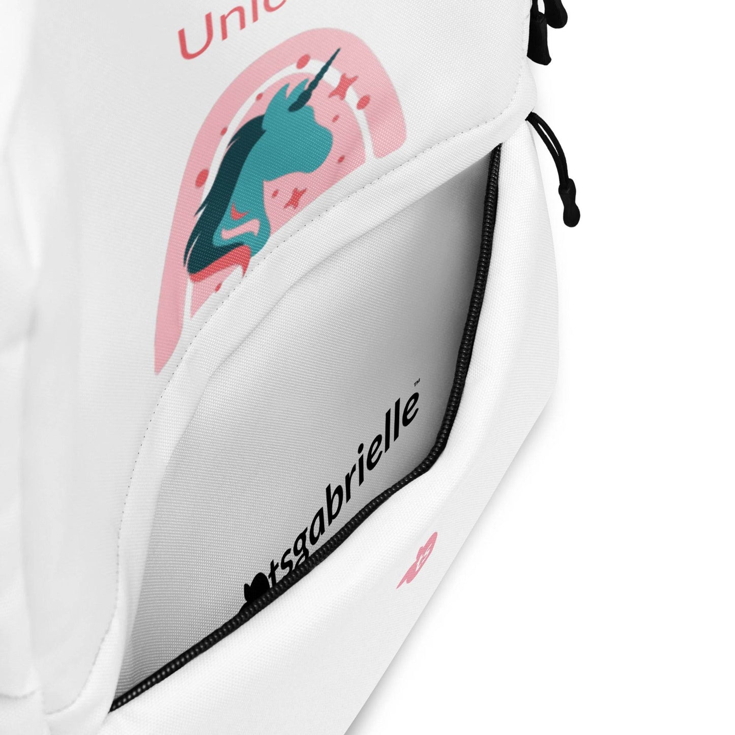tsgabrielle • Unicorn- Seraphina • Backpack • White - tsgabrielle