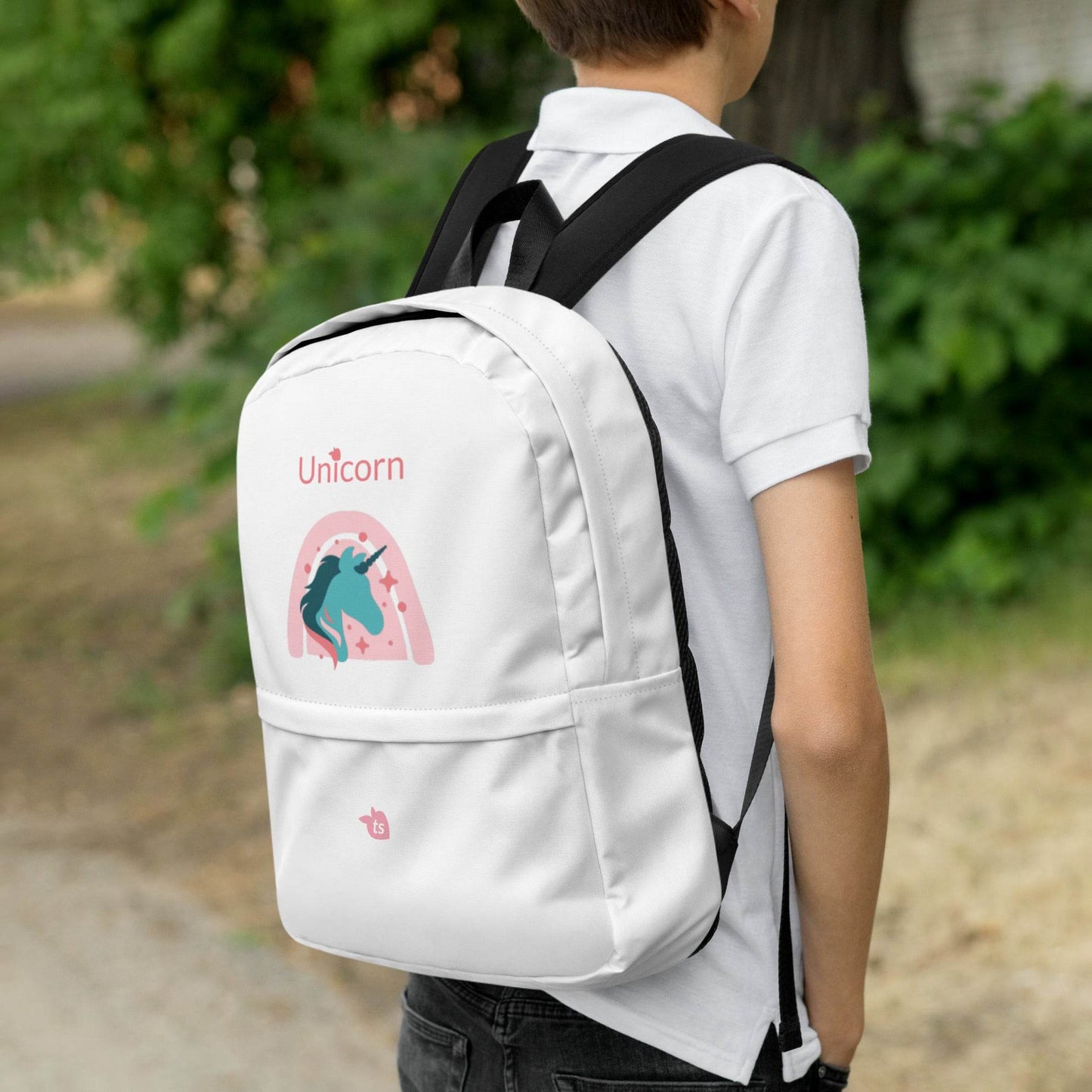 tsgabrielle • Unicorn- Seraphina • Backpack • White - tsgabrielle