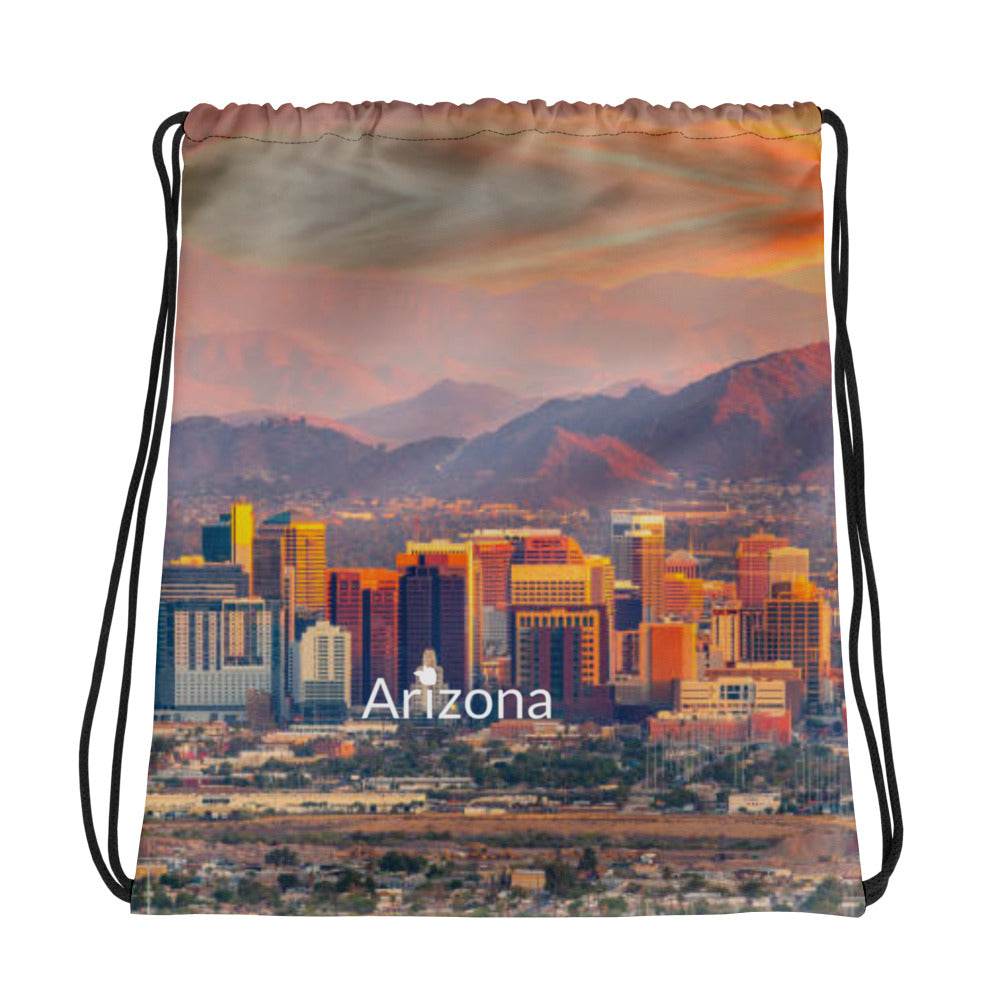 tsgabrielle • Arizona - Phoenix • Drawstring Bag • 15″ × 17″ - tsgabrielle