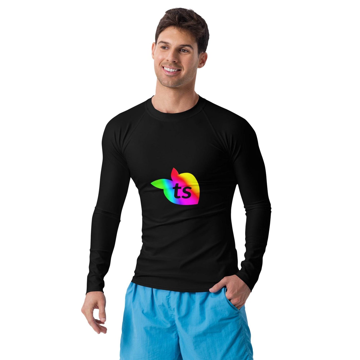 tsgabrielle • Men's • Pride 2025 • Rash Guard • Black - tsgabrielle