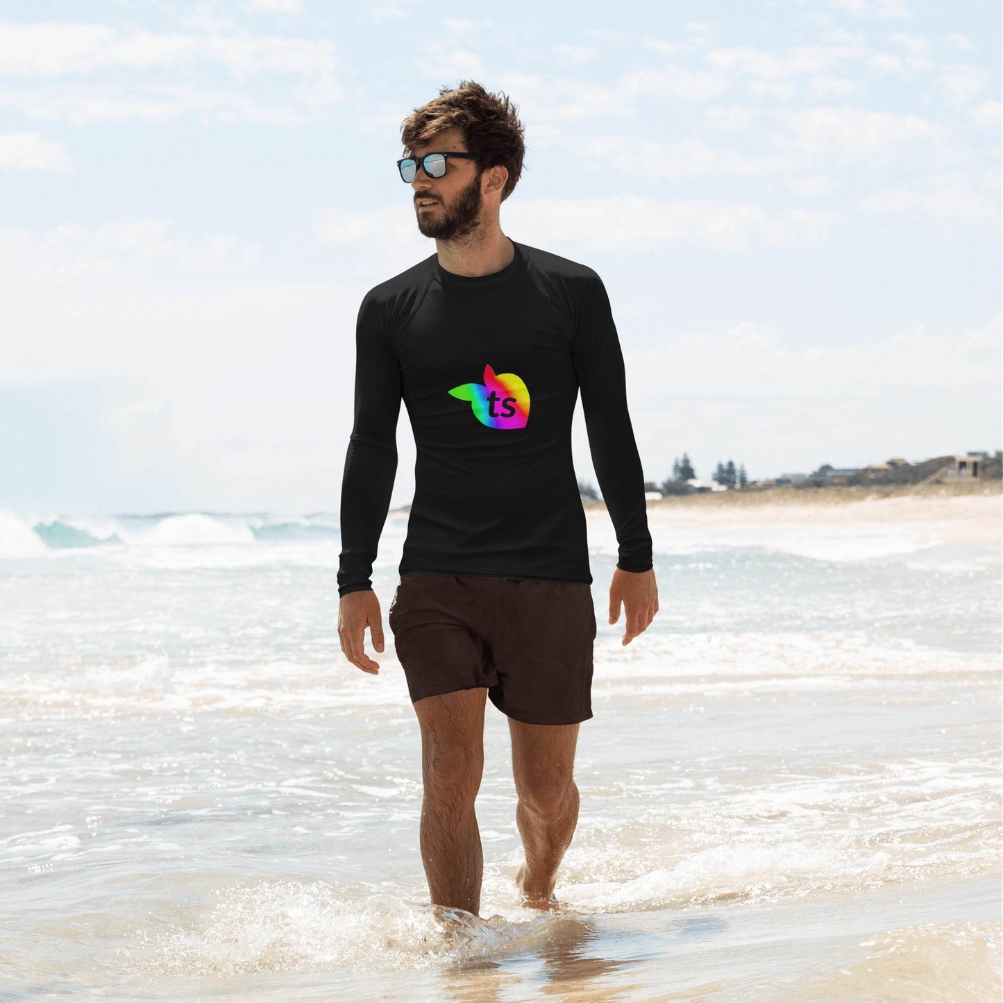 tsgabrielle • Men's • Pride 2025 • Rash Guard • Black - tsgabrielle