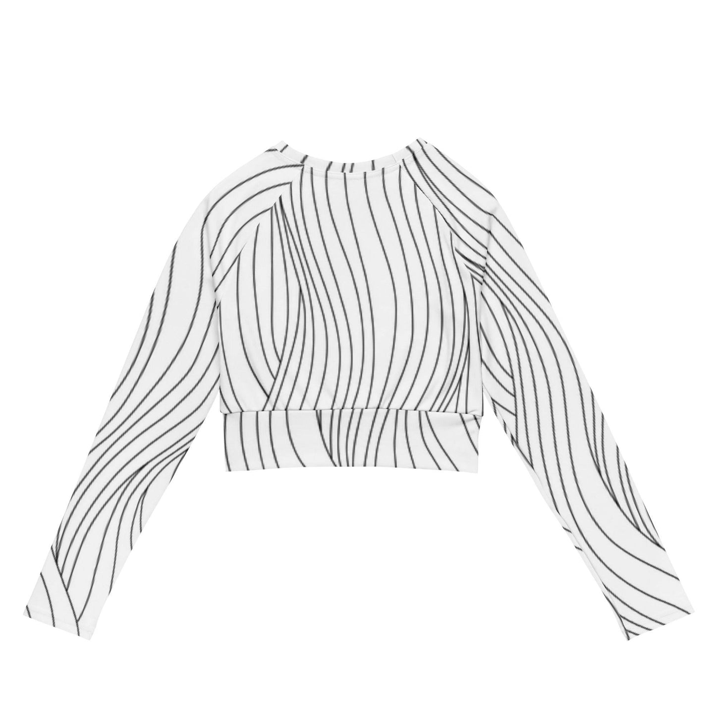 tsgabrielle • Trans / Women's • Long-Sleeve Crop Top • White - tsgabrielle