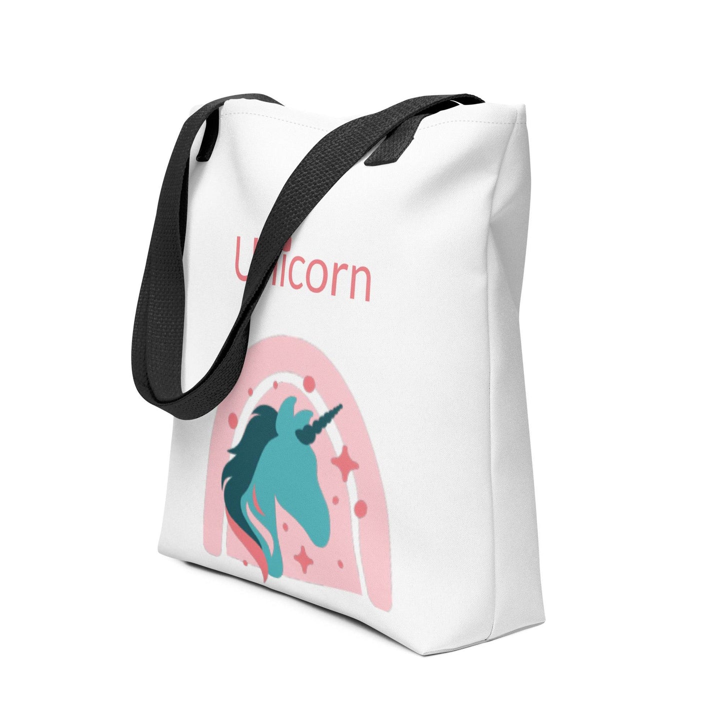 tsgabrielle • Unicorn - Seraphina • Tote Bag • White • 15″ × 15″ - tsgabrielle