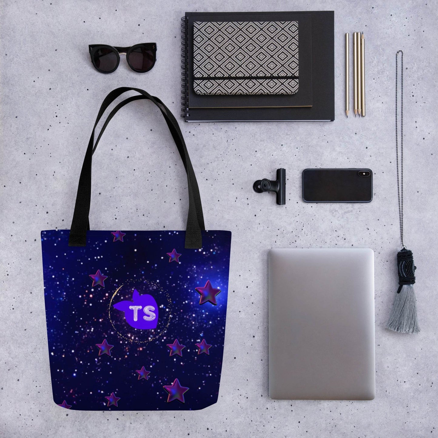 tsgabrielle • Édition Spatiale • Tote Bag • 15″×15″ - tsgabrielle