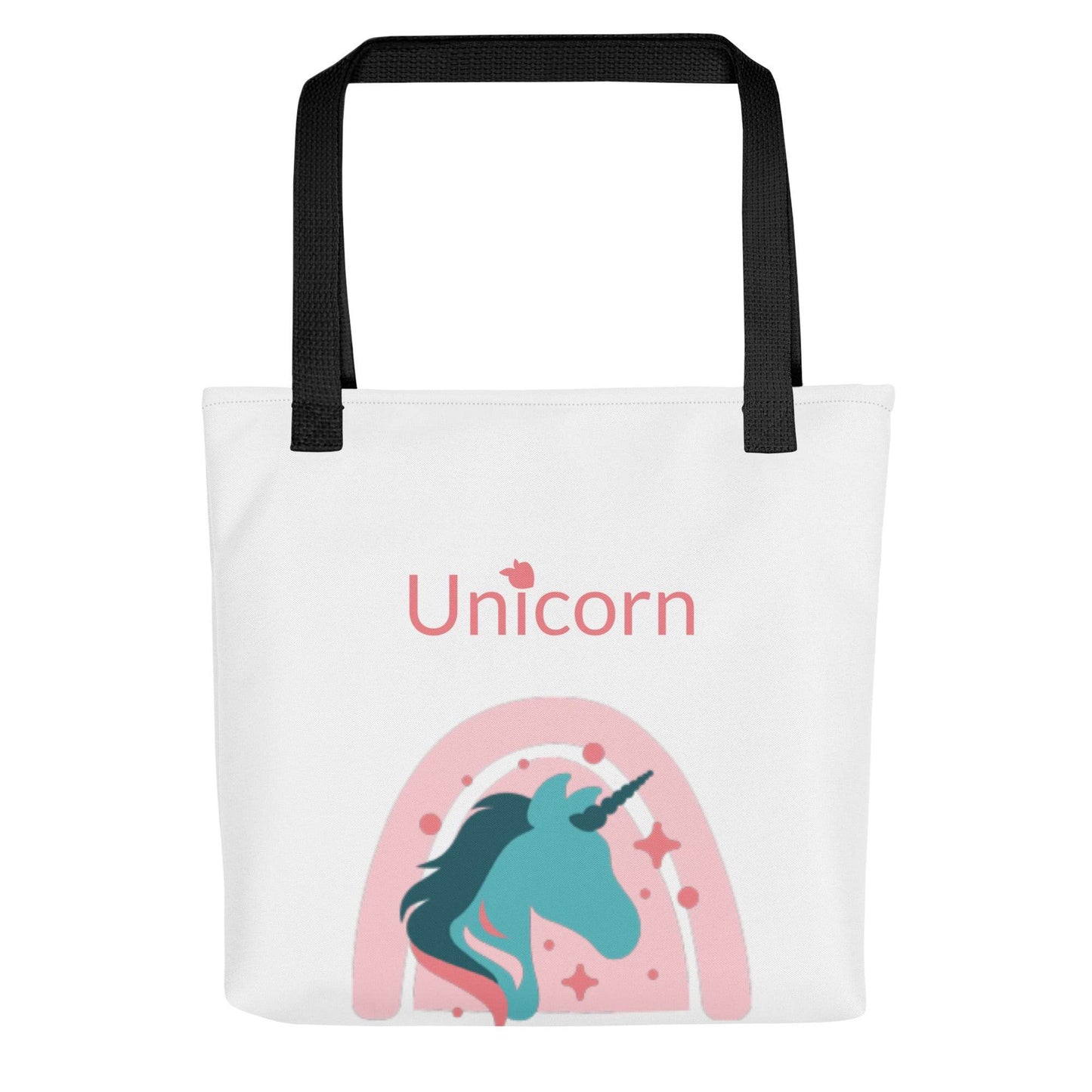 tsgabrielle • Unicorn - Seraphina • Tote Bag • White • 15″ × 15″ - tsgabrielle