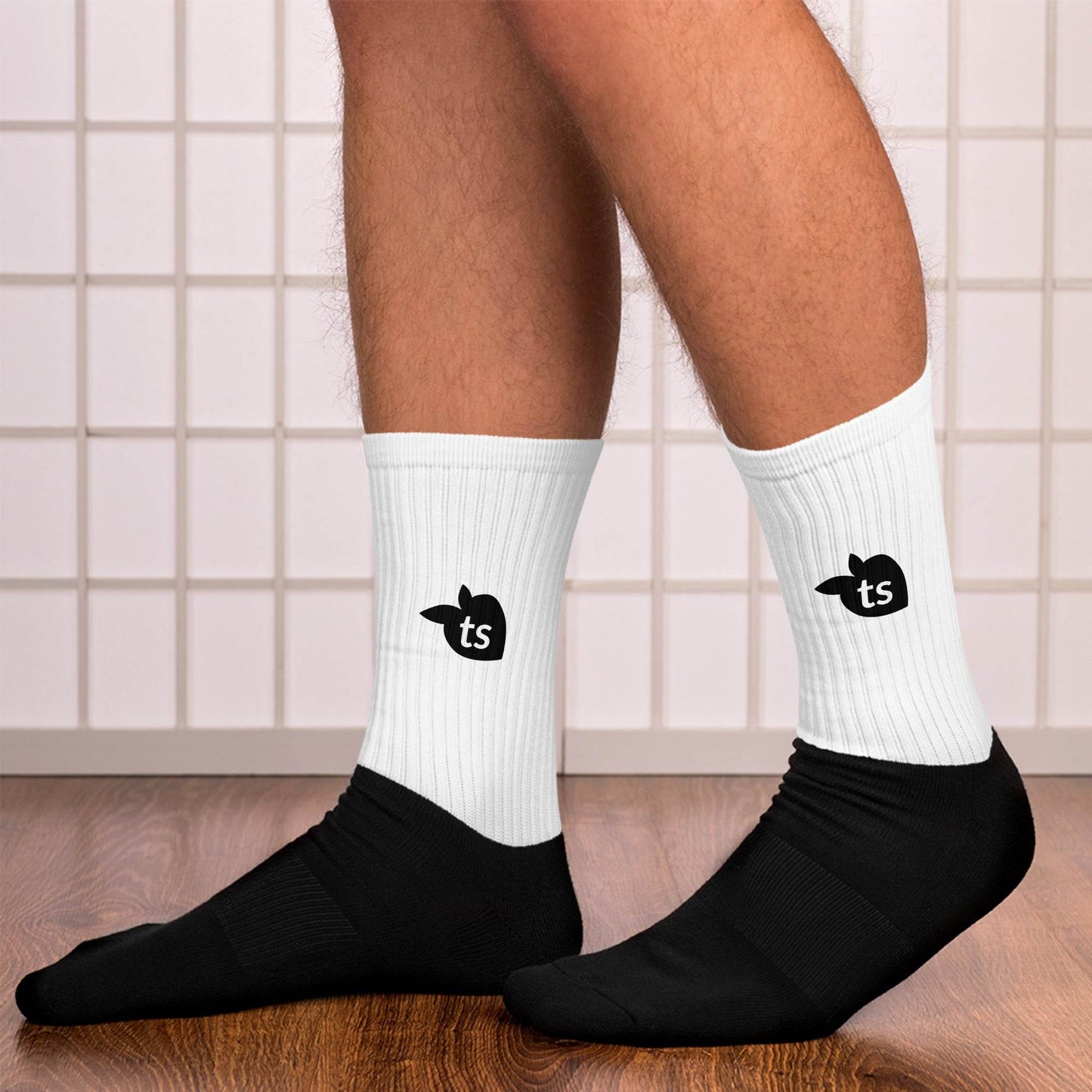 tsgabrielle • Men's • Socks • Black Peach - tsgabrielle