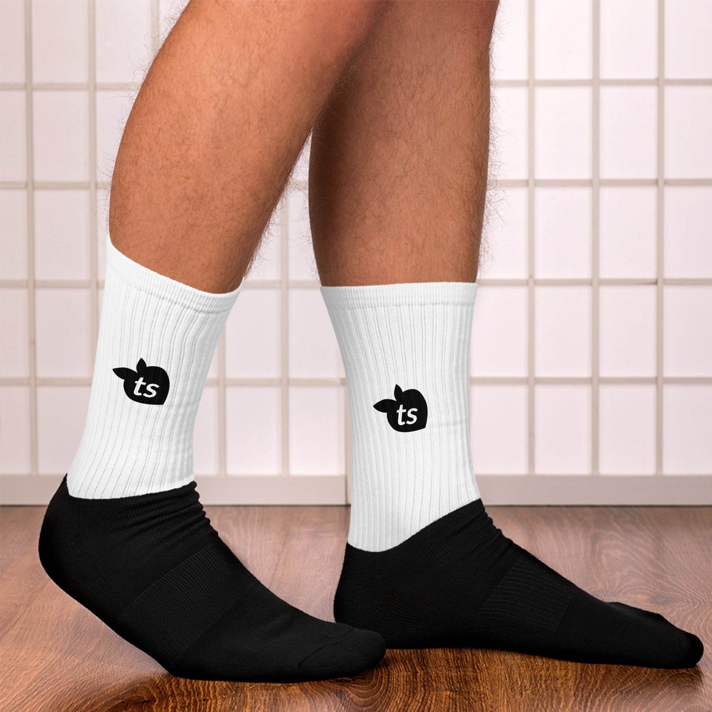 tsgabrielle • Men's • Socks • Black Peach - tsgabrielle