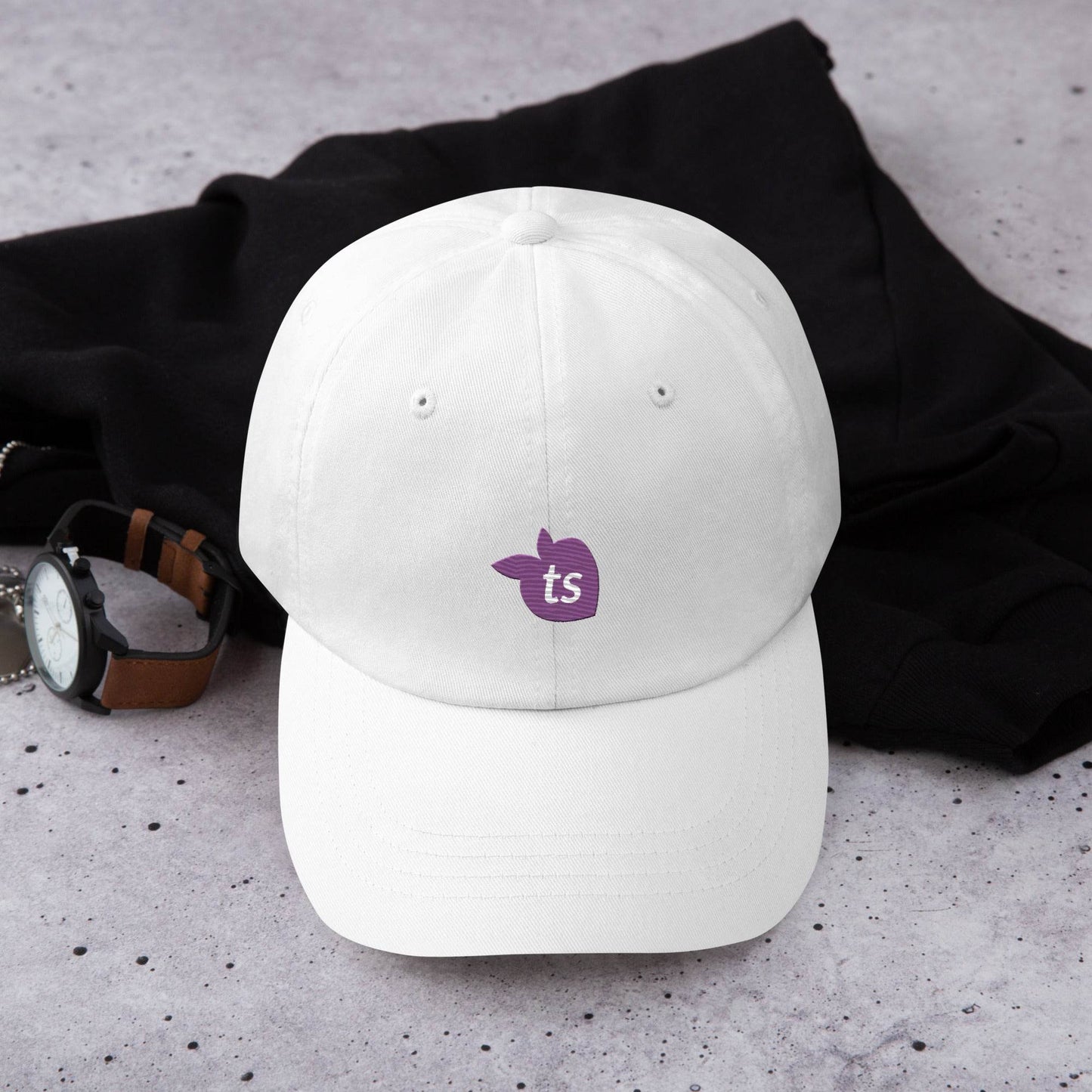 tsgabrielle • Dad Hat • White - tsgabrielle