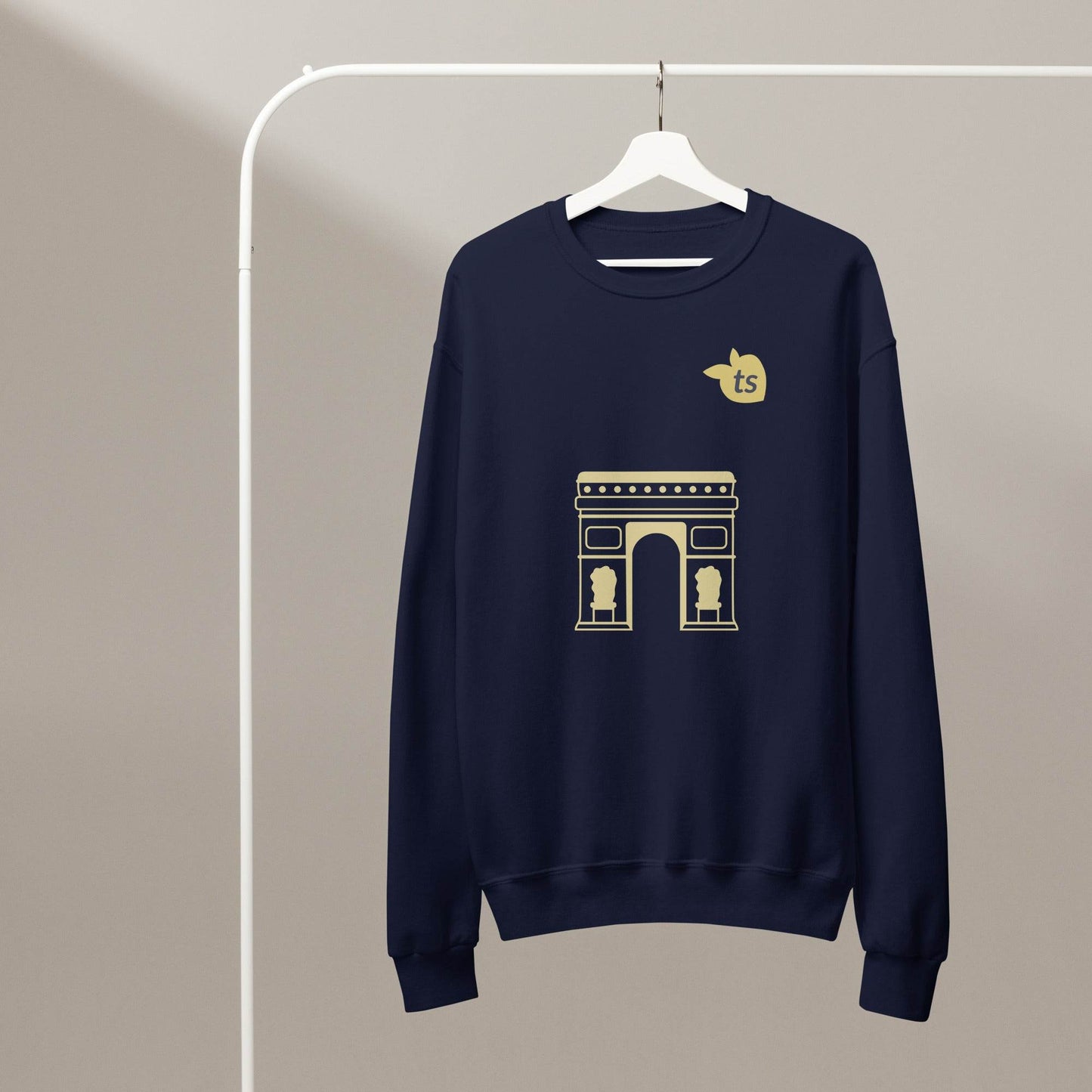 tsgabrielle • Men's • Paris - Arc de Triomphe • Crew Neck Sweatshirt - tsgabrielle
