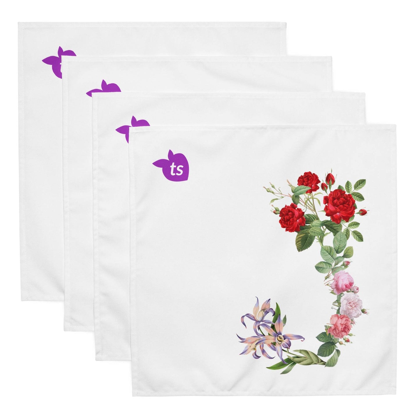 tsgabrielle • TransFLOWer • Cloth Napkin Set - tsgabrielle