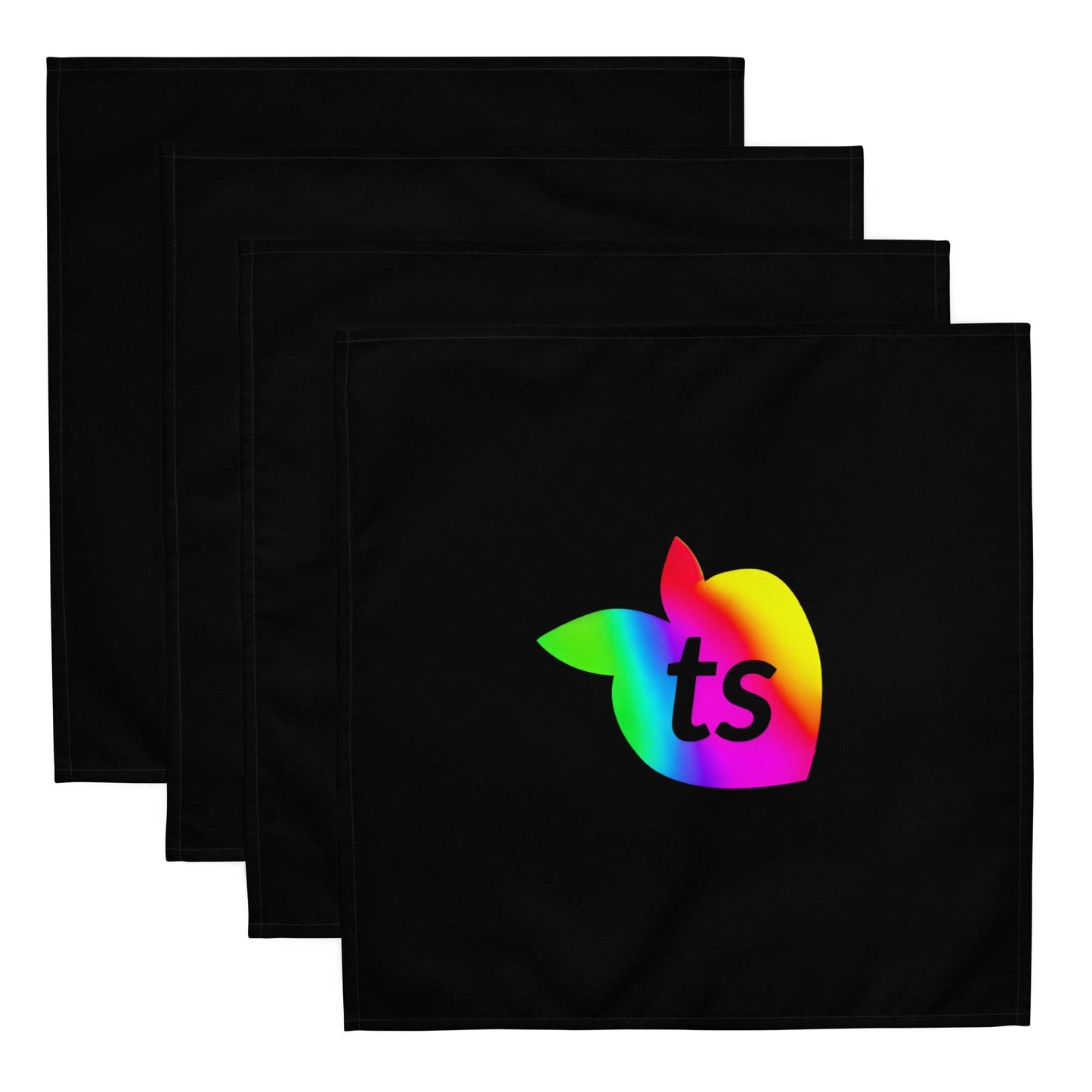 tsgabrielle • Pride 2025 • Cloth Napkin Set • Black - tsgabrielle