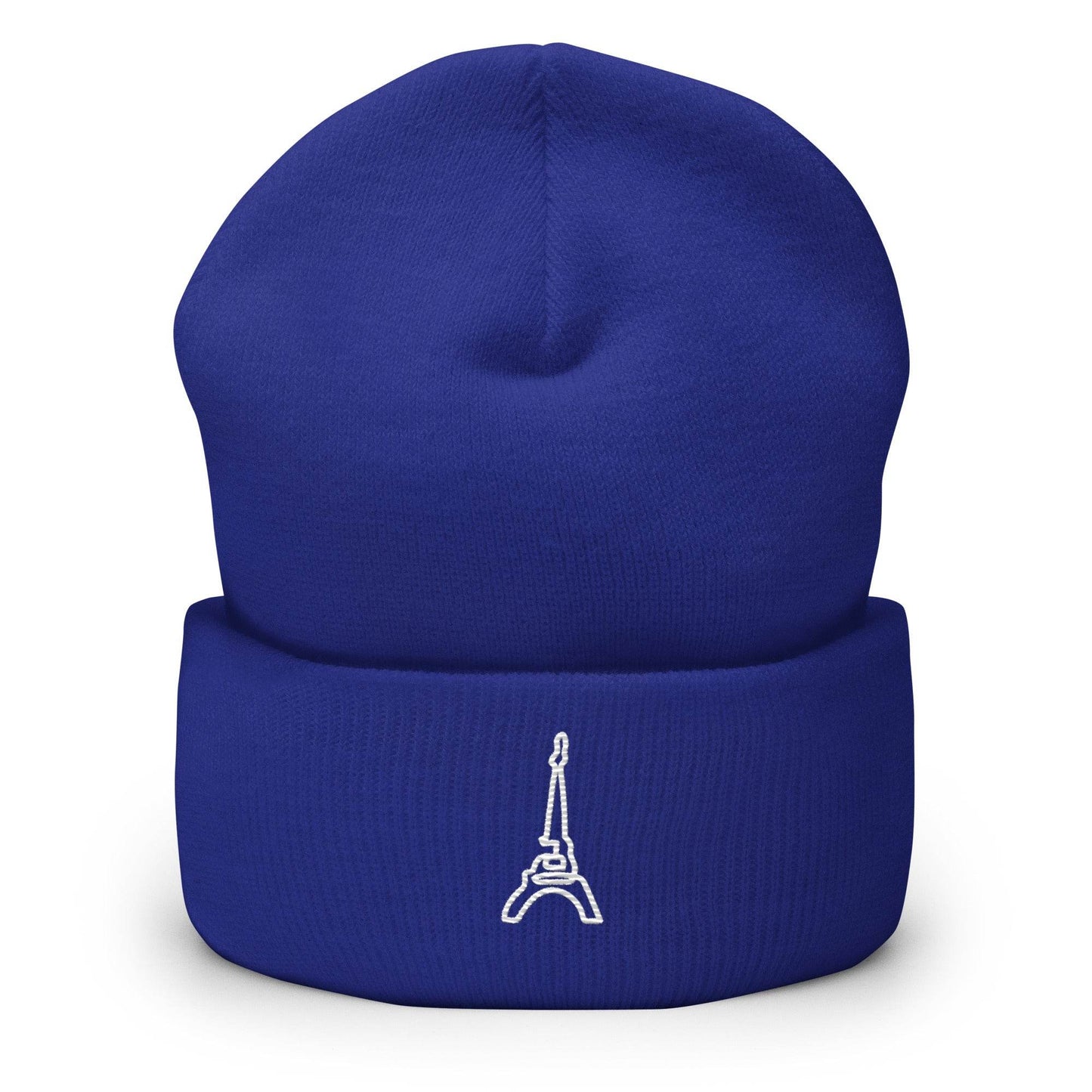 tsgabrielle • Paris - La Tour Eiffel • Cuffed Beanie Red • Blue - tsgabrielle