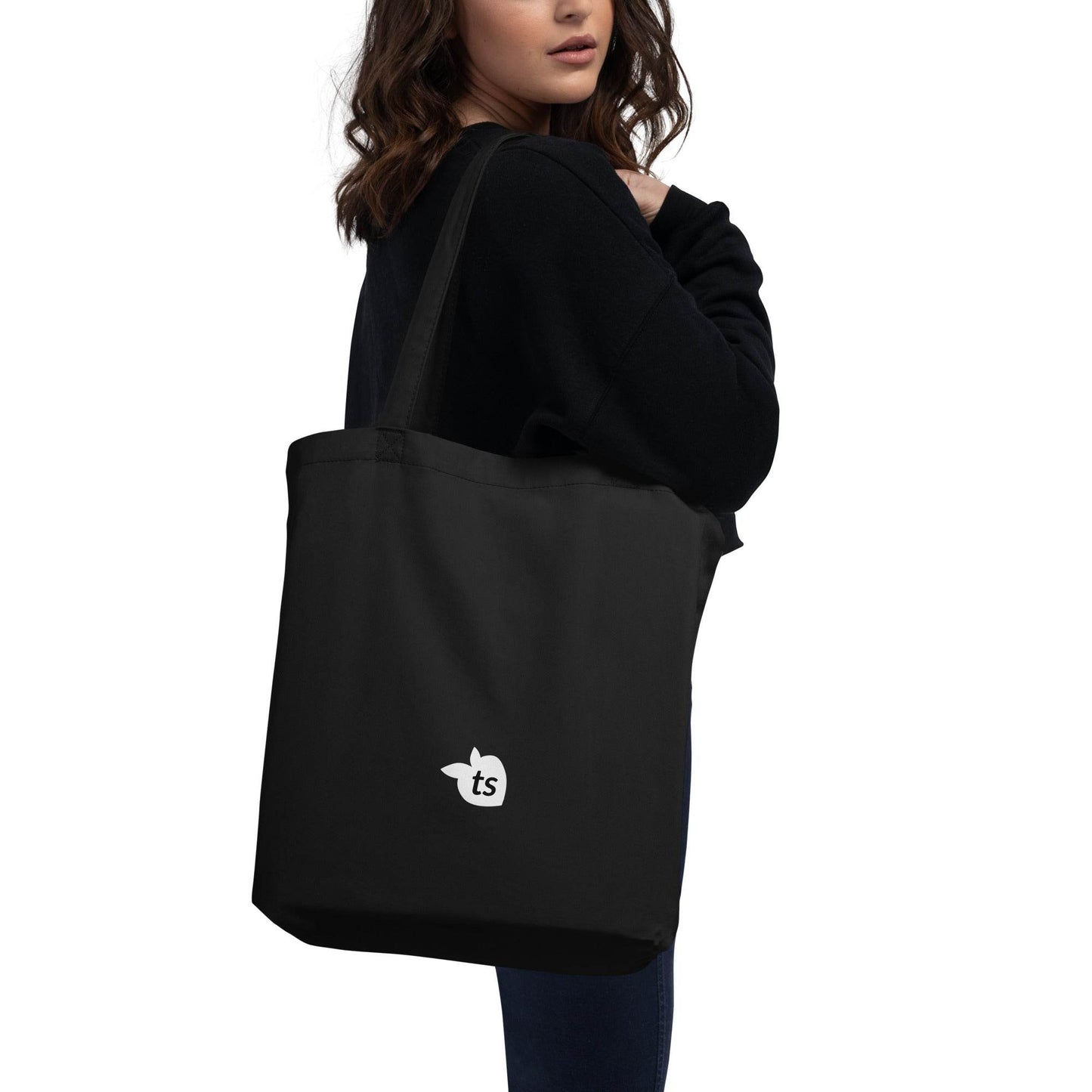 tsgabrielle • Paris - Da Vinci • Tote Bag • Black • Eco-Friendly - tsgabrielle