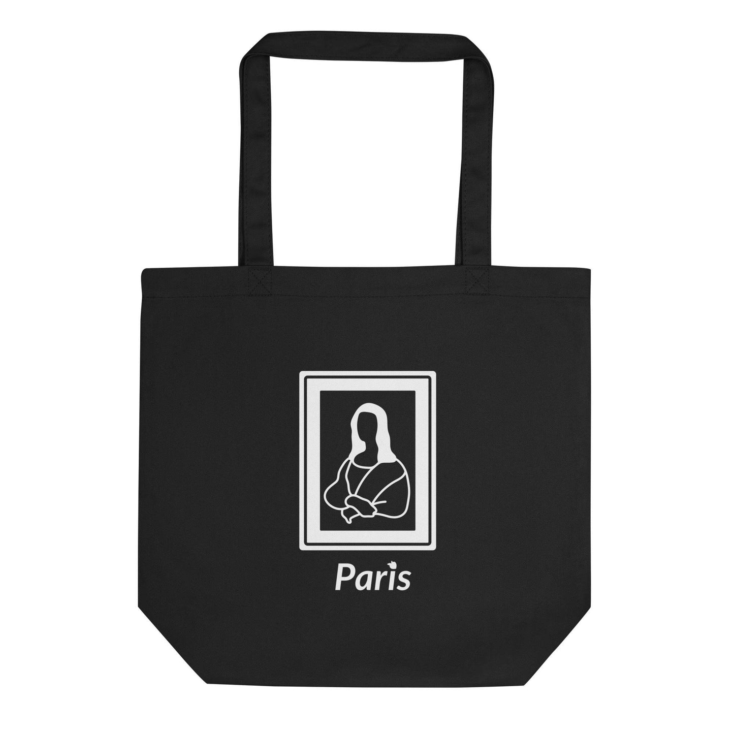 tsgabrielle • Paris - Da Vinci • Tote Bag • Black • Eco-Friendly - tsgabrielle