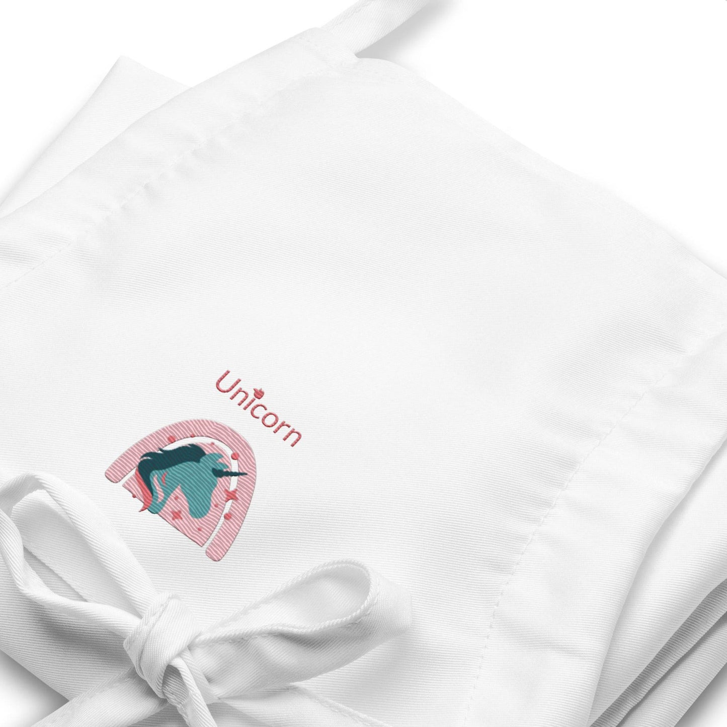 tsgabrielle • Unicorn - Seraphina • Embroidered Apron • White - tsgabrielle