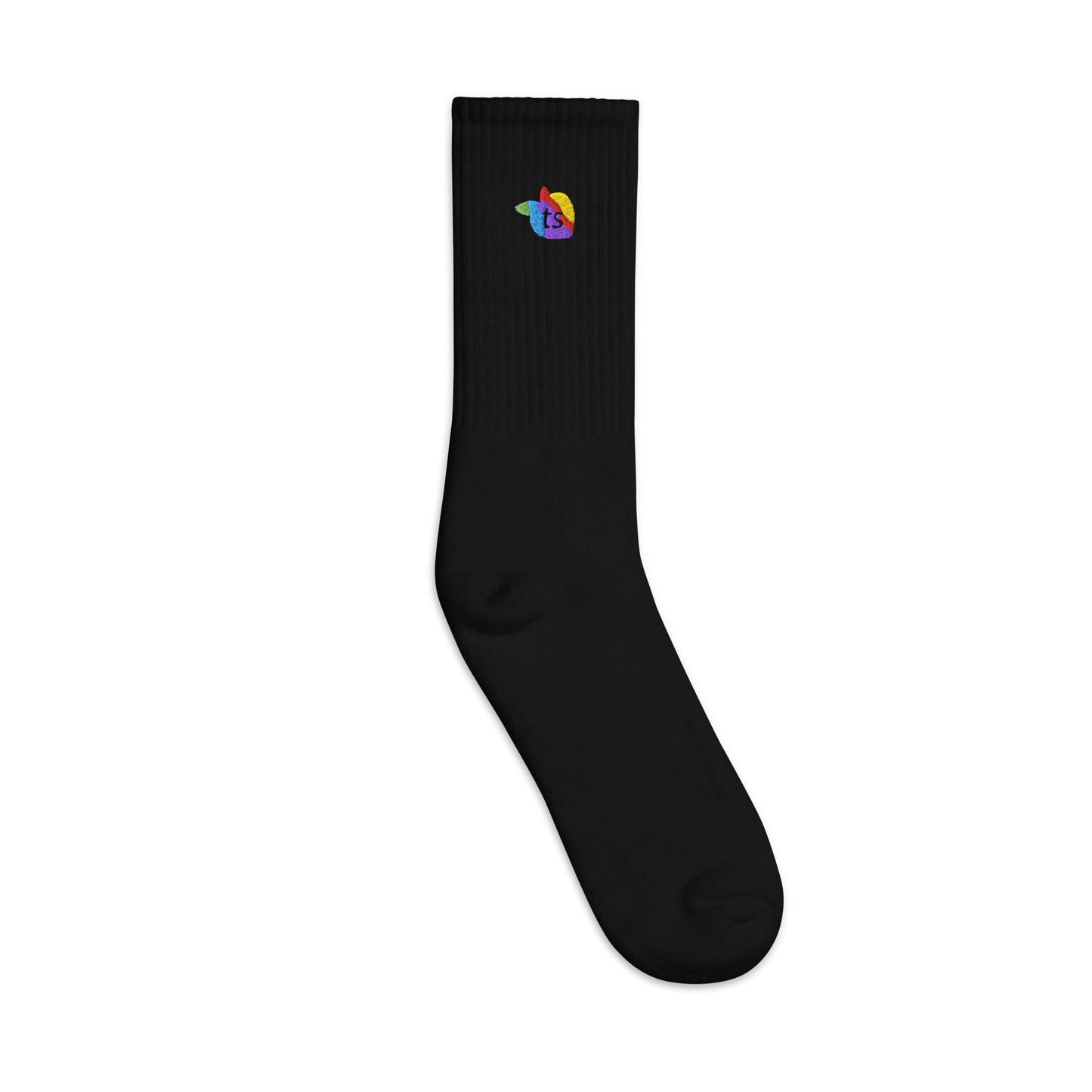 tsgabrielle • Pride 2025 • Embroidered Socks • Black - tsgabrielle