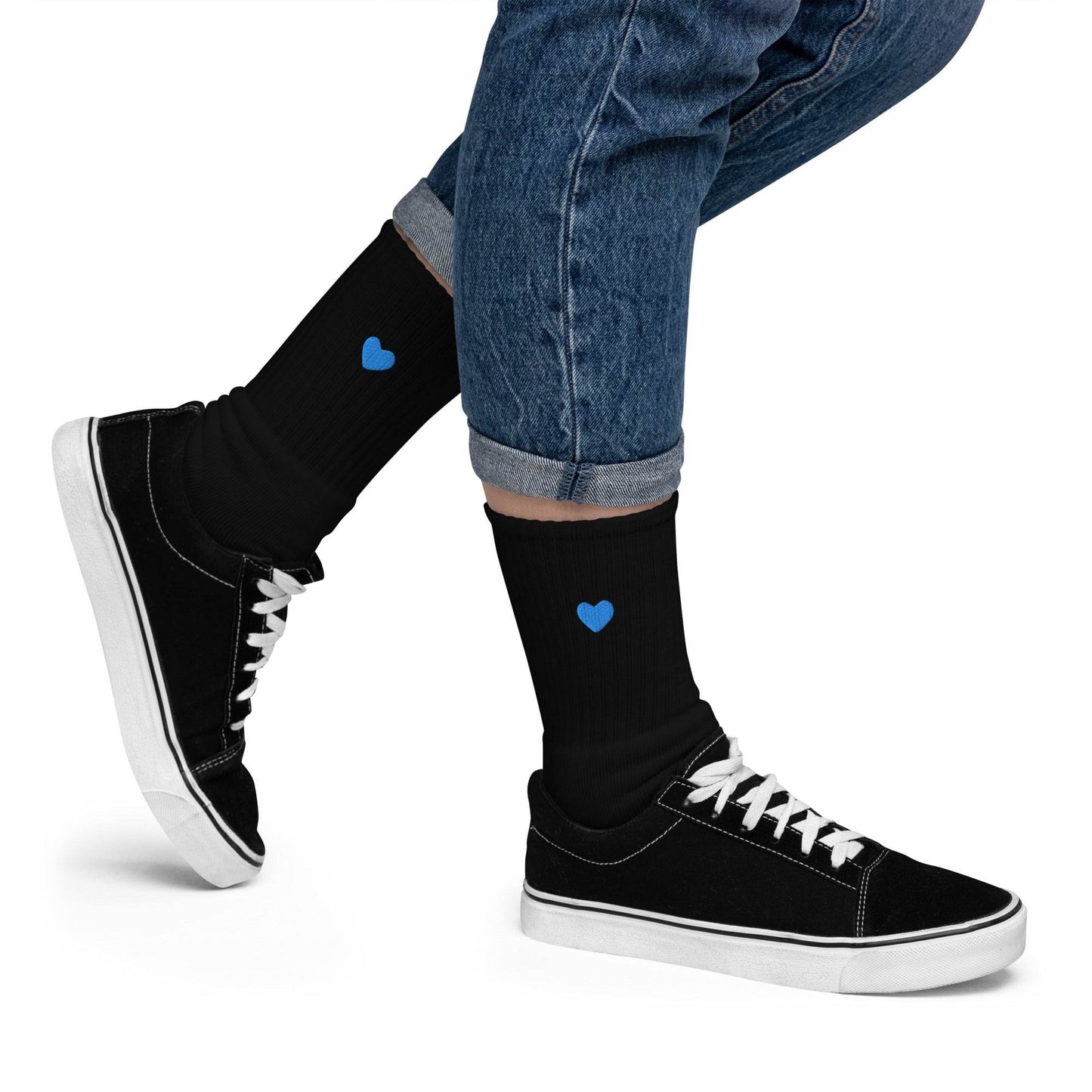 tsgabrielle • Men's • TransLove • Embroidered Socks • 3 Colors • 2 Sizes - tsgabrielle