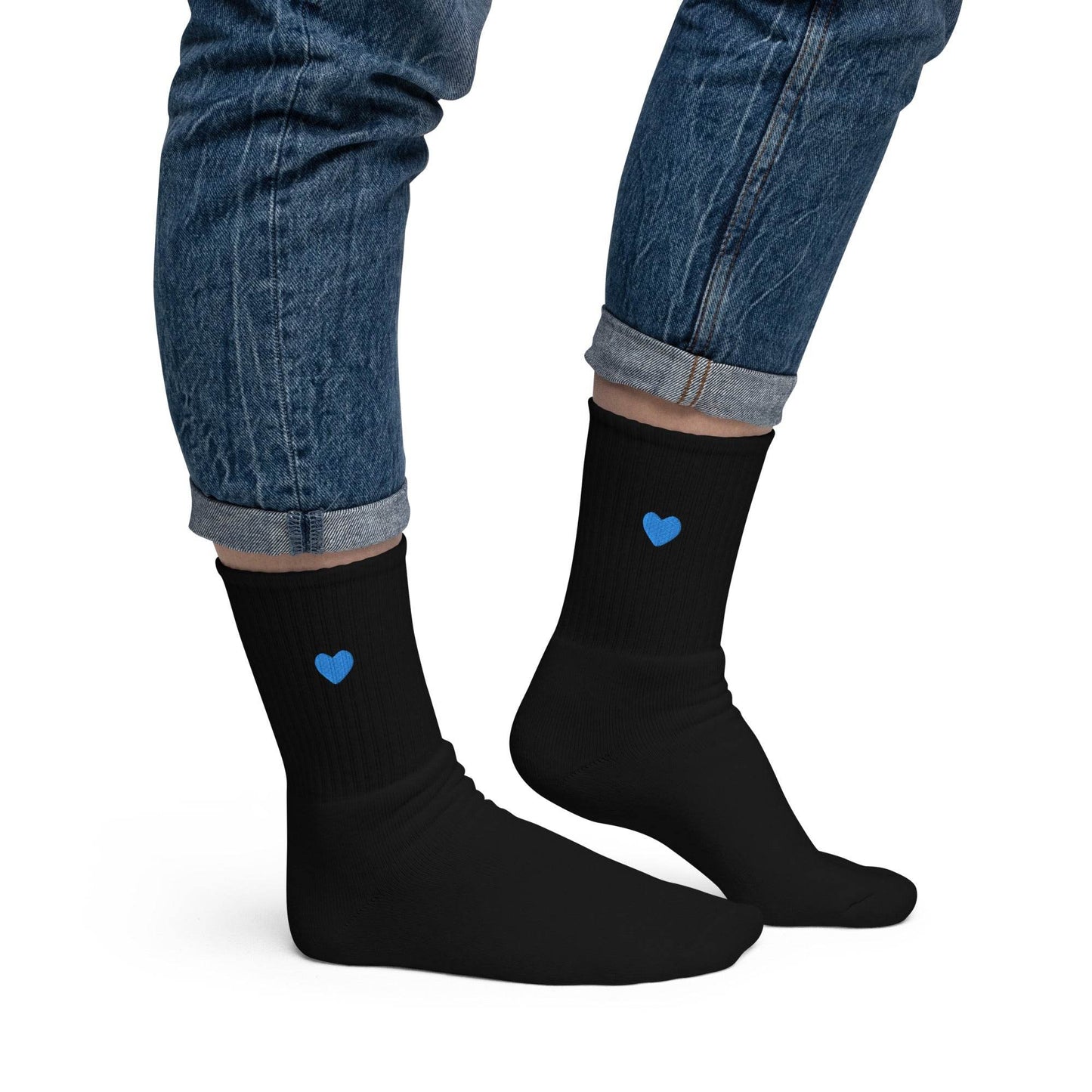 tsgabrielle • Men's • TransLove • Embroidered Socks • 3 Colors • 2 Sizes - tsgabrielle