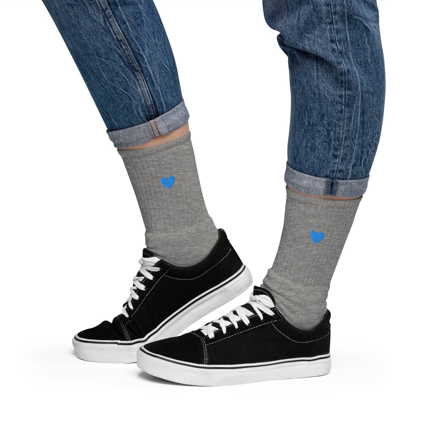 tsgabrielle • Men's • TransLove • Embroidered Socks • 3 Colors • 2 Sizes - tsgabrielle