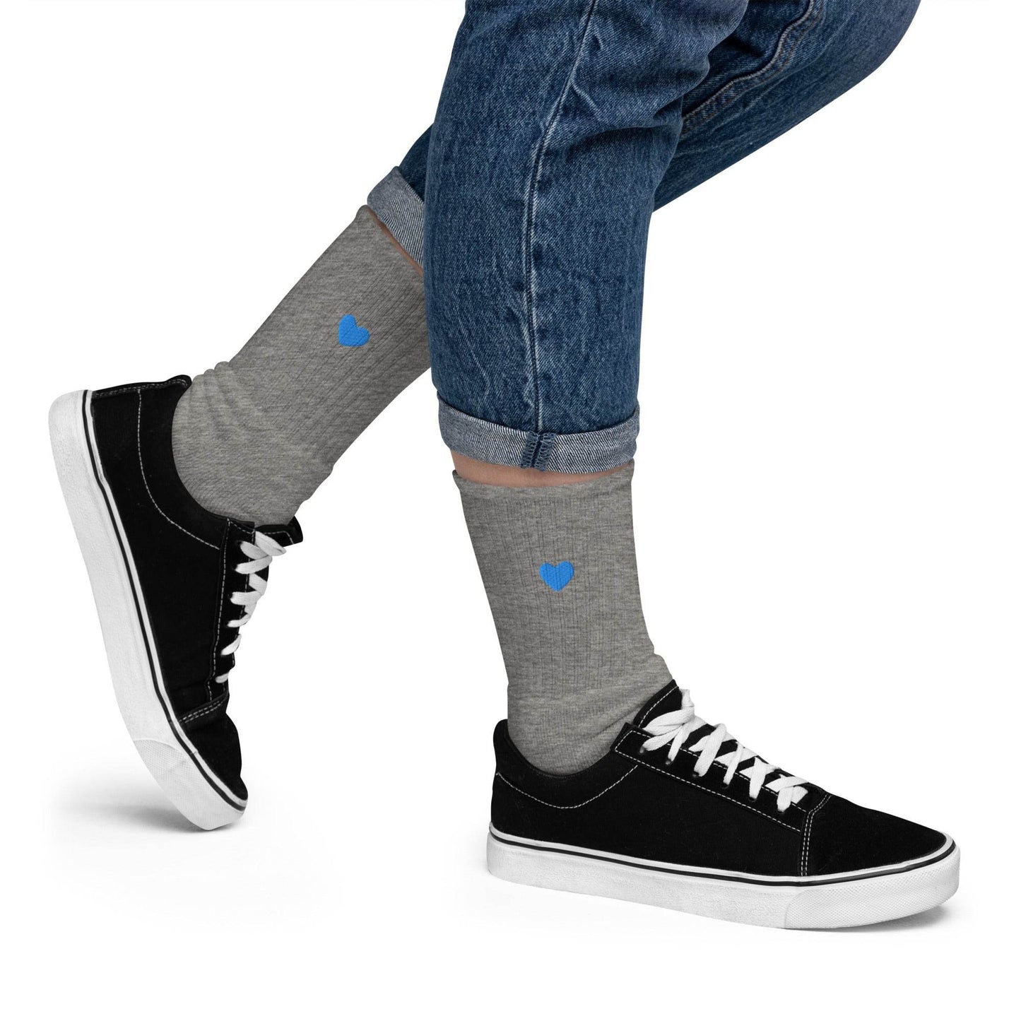 tsgabrielle • Men's • TransLove • Embroidered Socks • 3 Colors • 2 Sizes - tsgabrielle