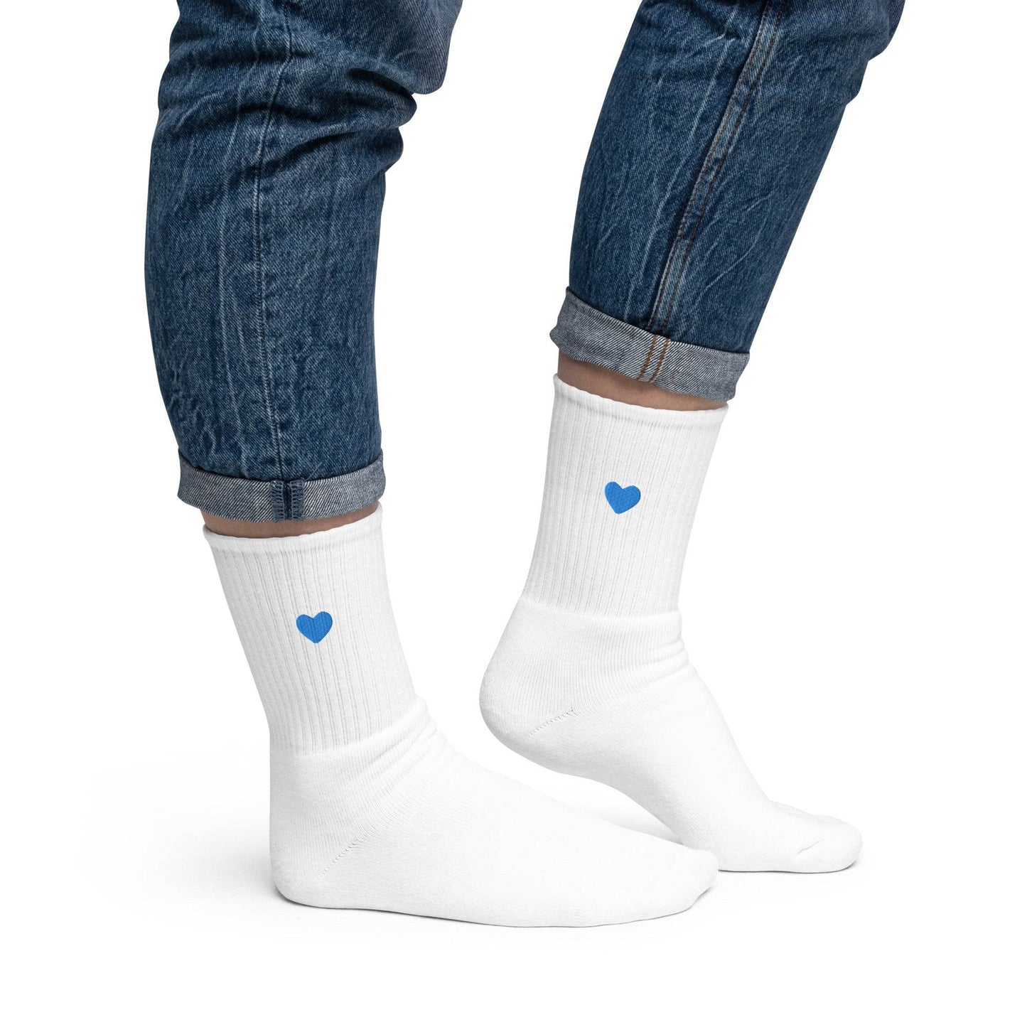 tsgabrielle • Men's • TransLove • Embroidered Socks • 3 Colors • 2 Sizes - tsgabrielle