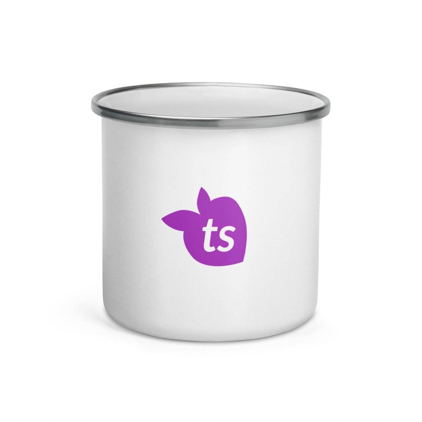 tsgabrielle • Enamel Mug • White • 11 oz - tsgabrielle