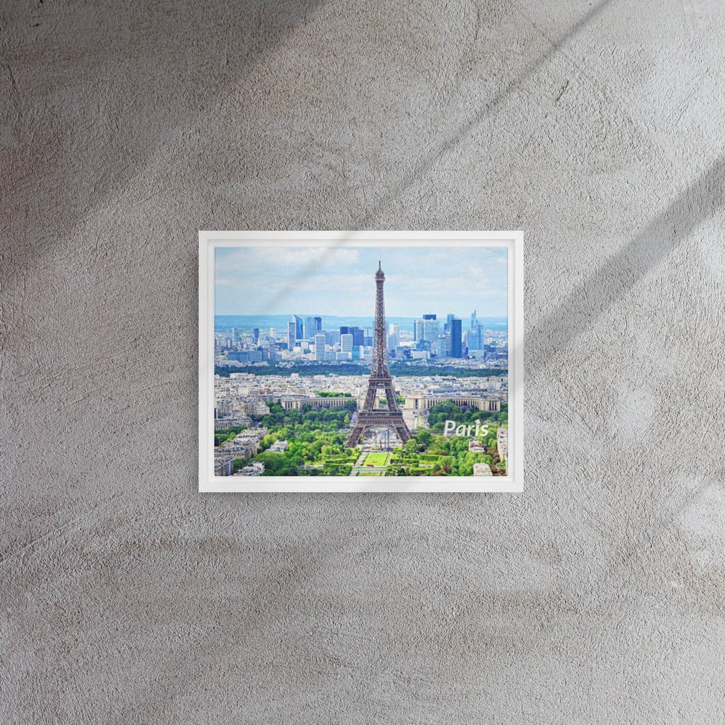 tsgabrielle • Paris - La Tour Eiffel • Framed Canvas • 11″×14″ - tsgabrielle