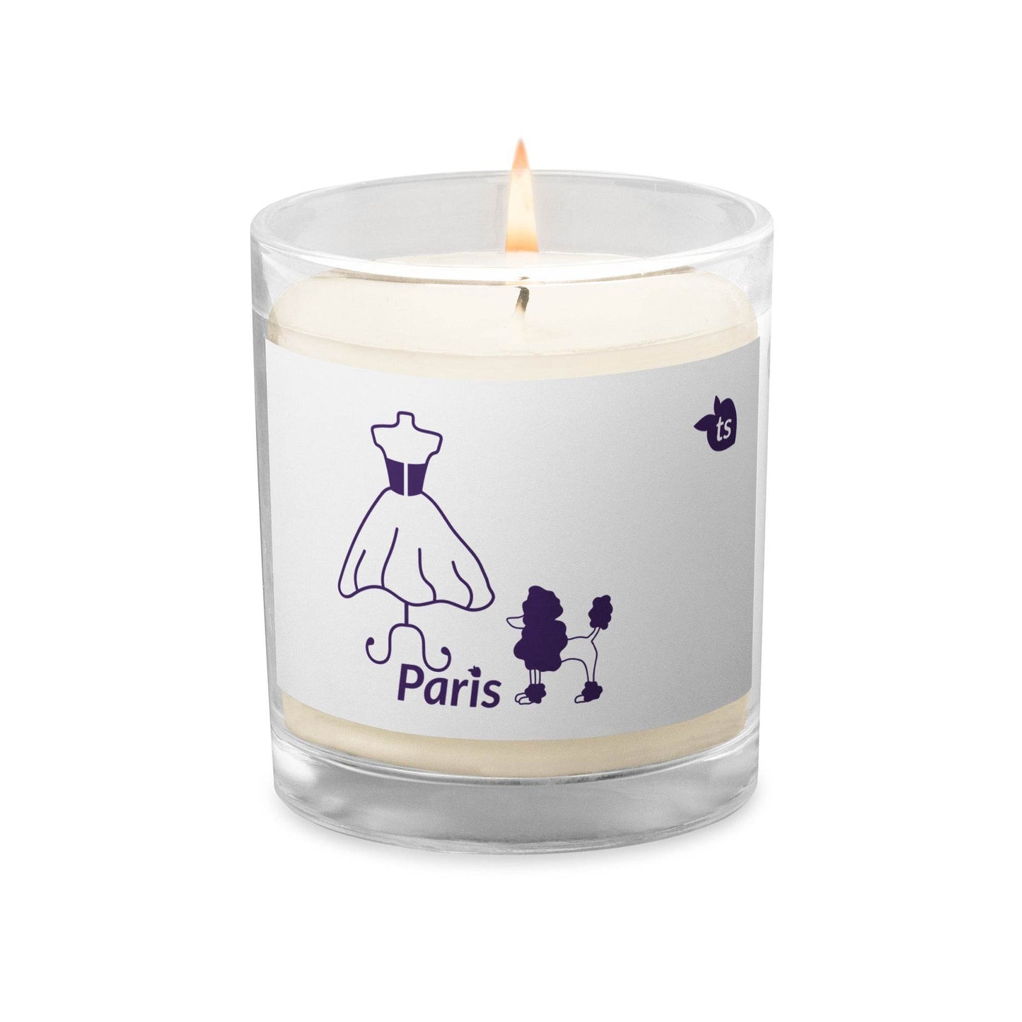 tsgabrielle • Paris - Fashion Week • Glass Jar Soy Wax Candle - tsgabrielle