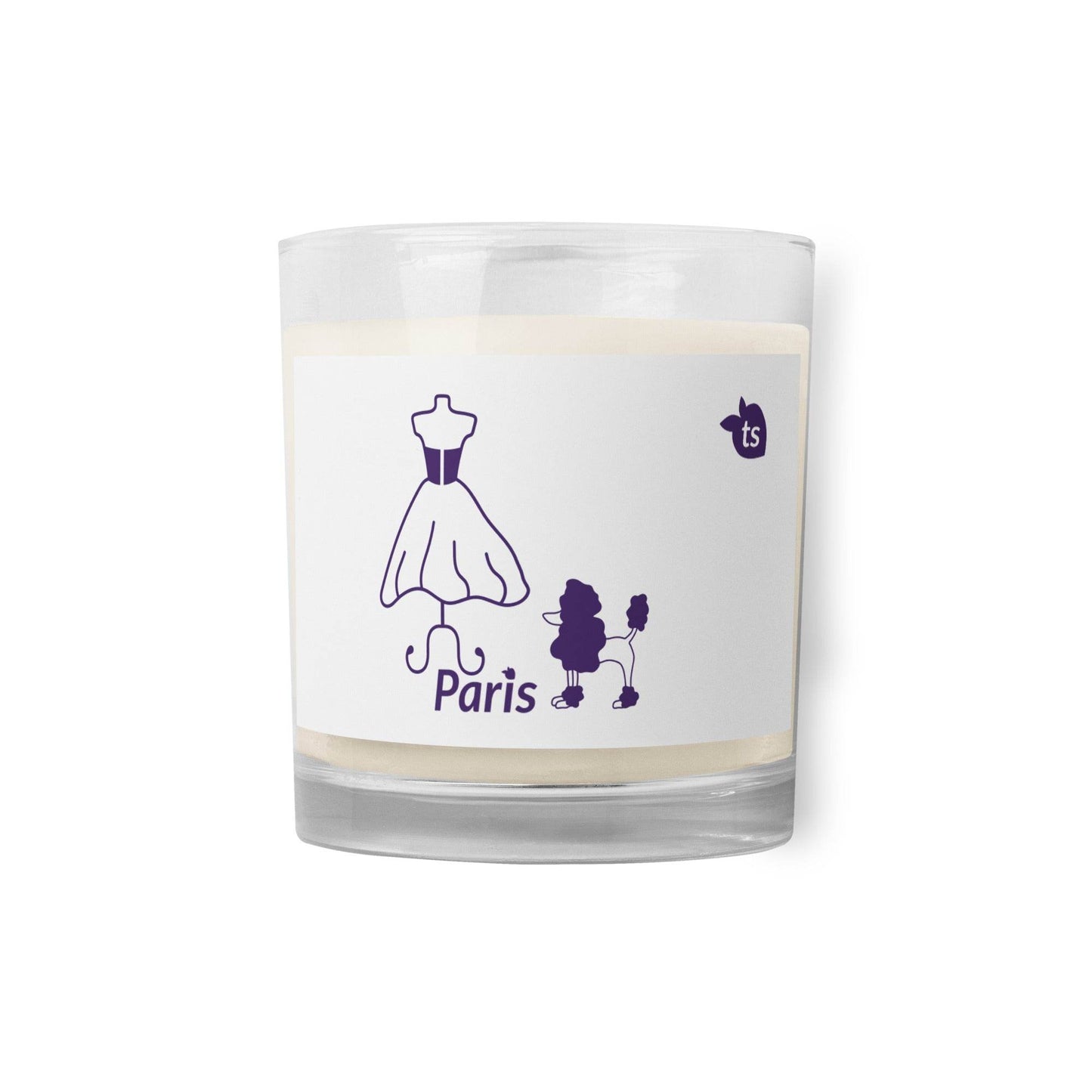 tsgabrielle • Paris - Fashion Week • Glass Jar Soy Wax Candle - tsgabrielle