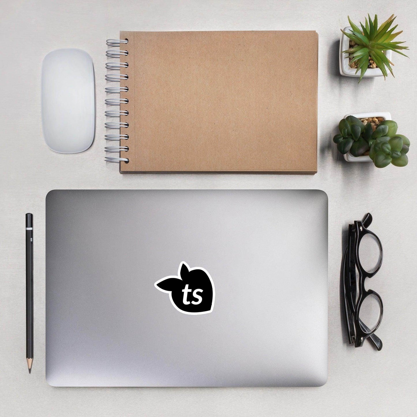 Bubble-Free Stickers Peach Black - tsgabrielle