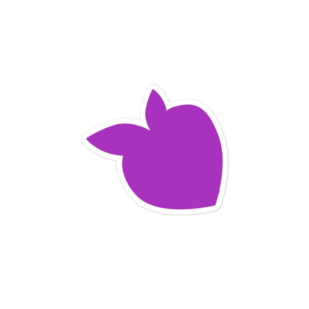 Bubble-Free Stickers Peach Purple - tsgabrielle
