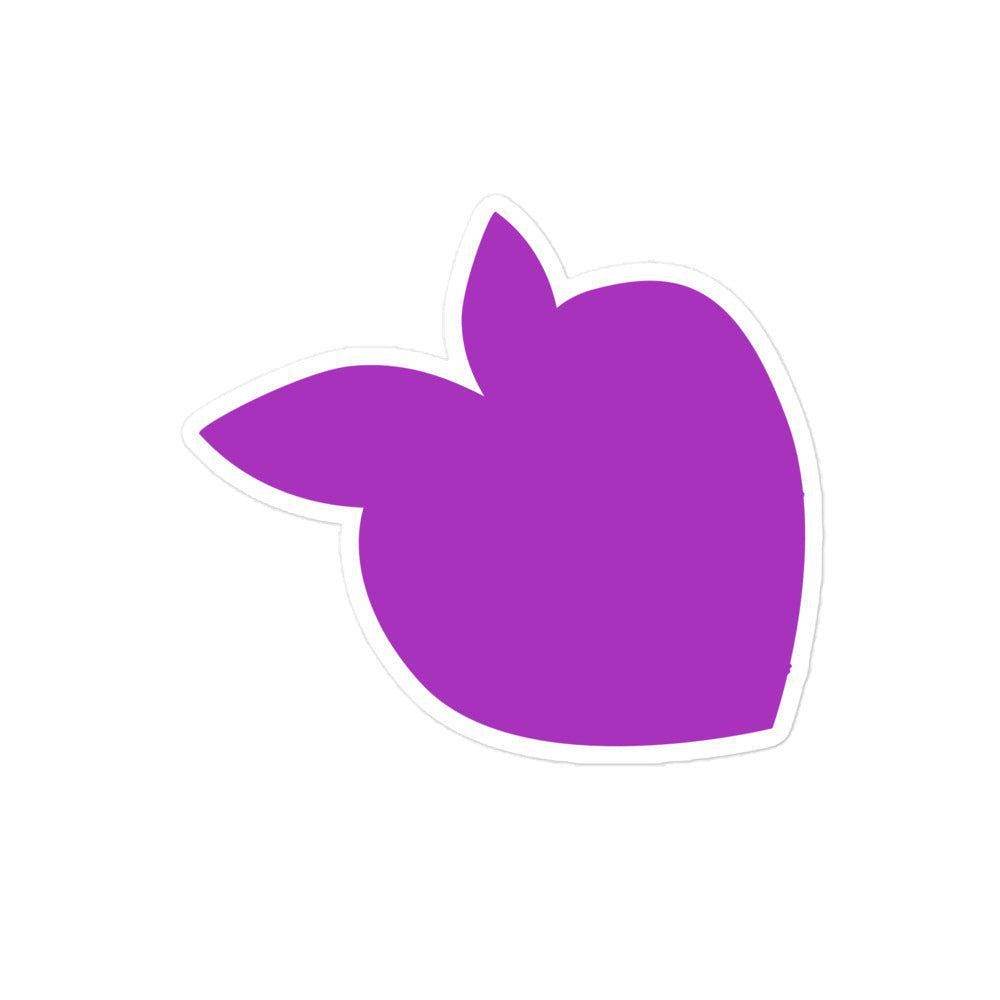 Bubble-Free Stickers Peach Purple - tsgabrielle