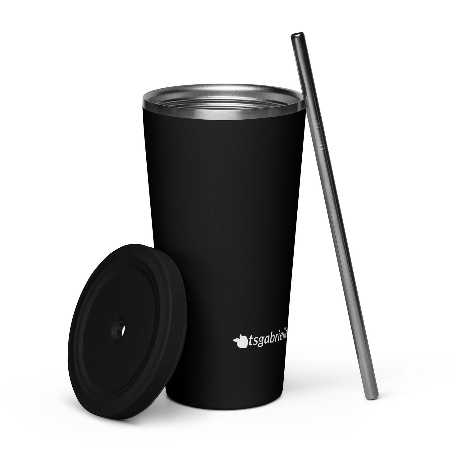 tsgabrielle • Pride 2025 • Insulated Tumbler with a Straw • 20 oz - 600 ml - tsgabrielle