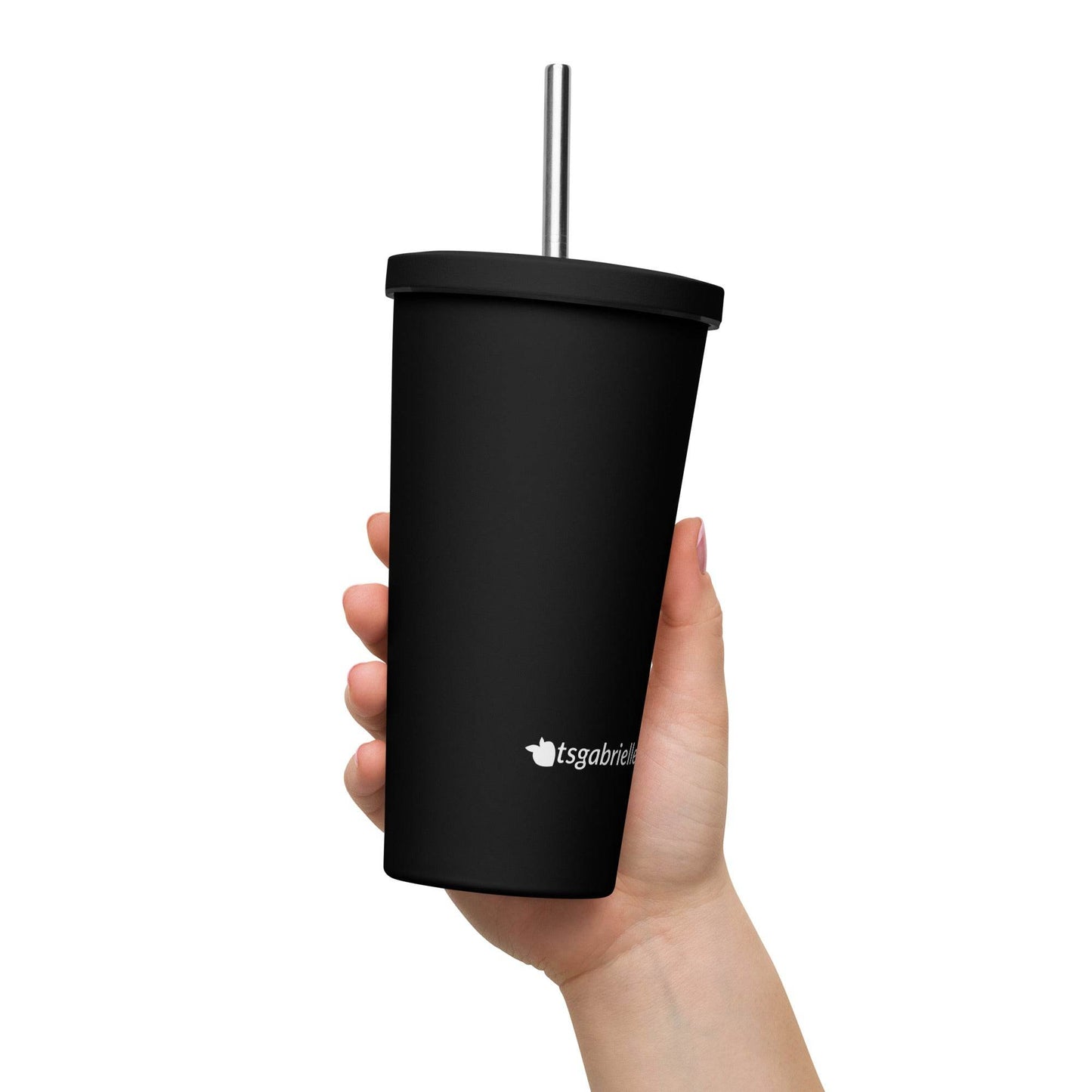 tsgabrielle • Pride 2025 • Insulated Tumbler with a Straw • 20 oz - 600 ml - tsgabrielle