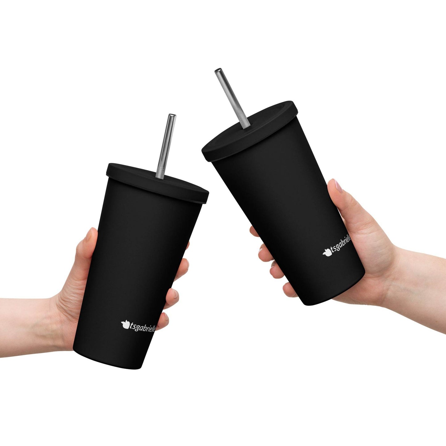 tsgabrielle • Pride 2025 • Insulated Tumbler with a Straw • 20 oz - 600 ml - tsgabrielle