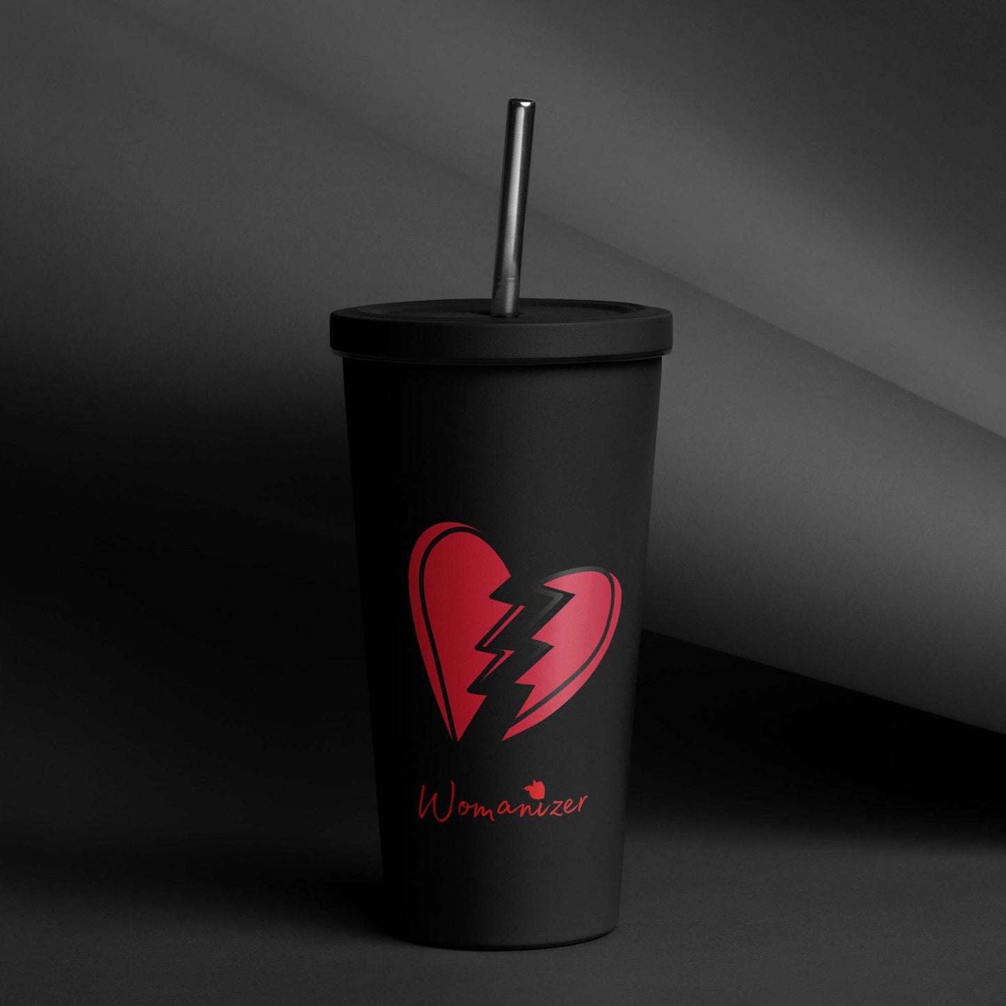 tsgabrielle • Womanizer • Stainless Steel • Black • 20 oz - 500 ml - tsgabrielle
