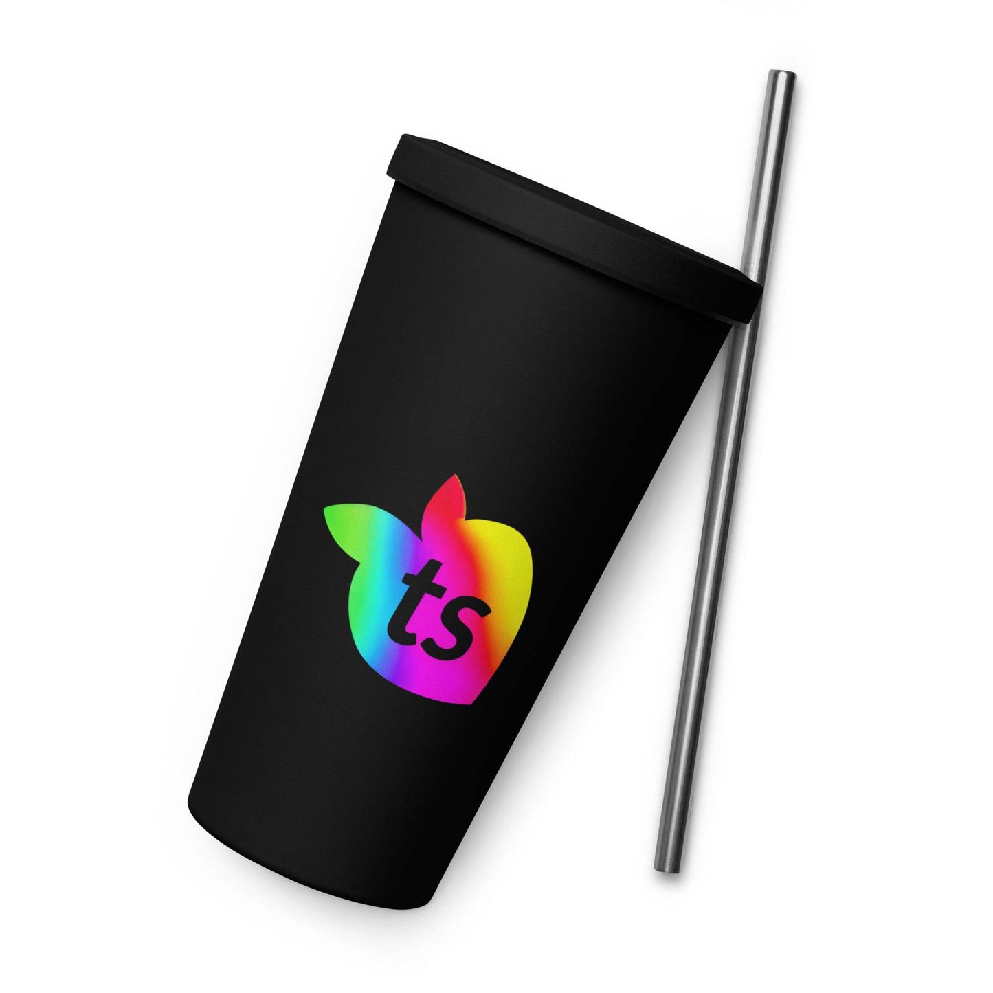 tsgabrielle • Pride 2025 • Insulated Tumbler with a Straw • 20 oz - 600 ml - tsgabrielle