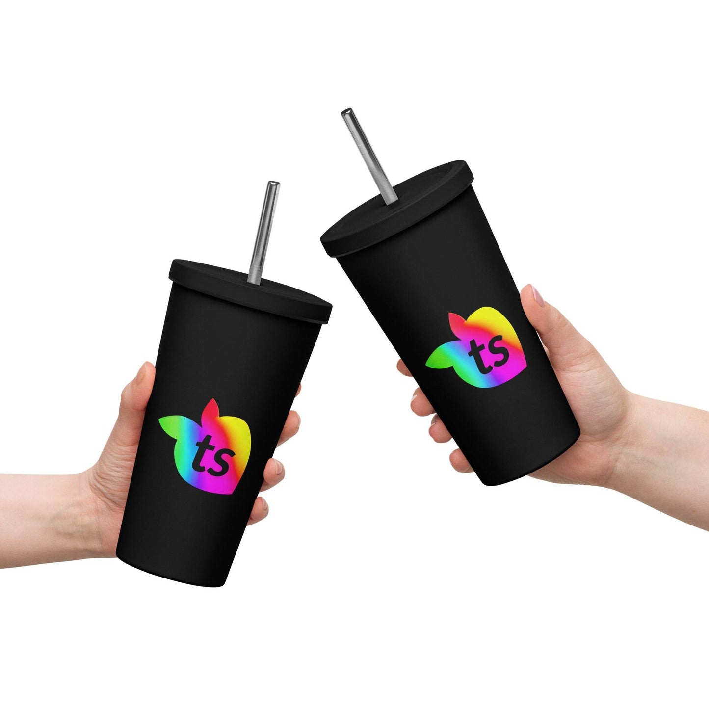 tsgabrielle • Pride 2025 • Insulated Tumbler with a Straw • 20 oz - 600 ml - tsgabrielle