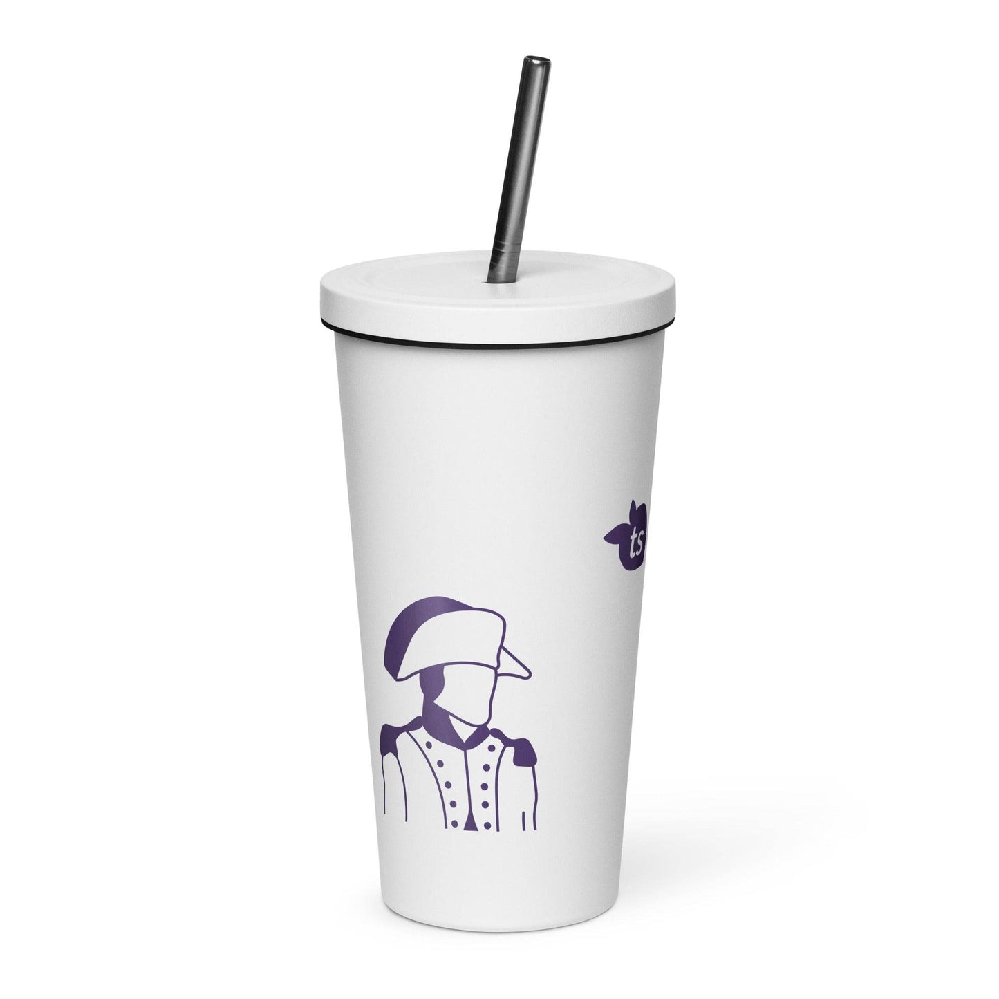 tsgabrielle • Paris - Napoleon Bonaparte • Tumbler • Stainless Steel • White • 20 oz - 500 ml - tsgabrielle