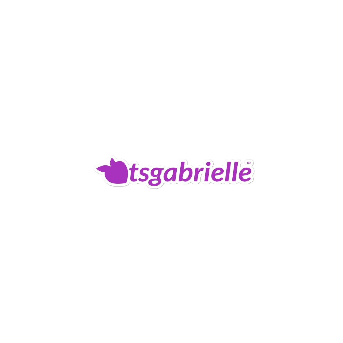 tsgabrielle • Bubble-Free Stickers • Purple • 4 Sizes - tsgabrielle
