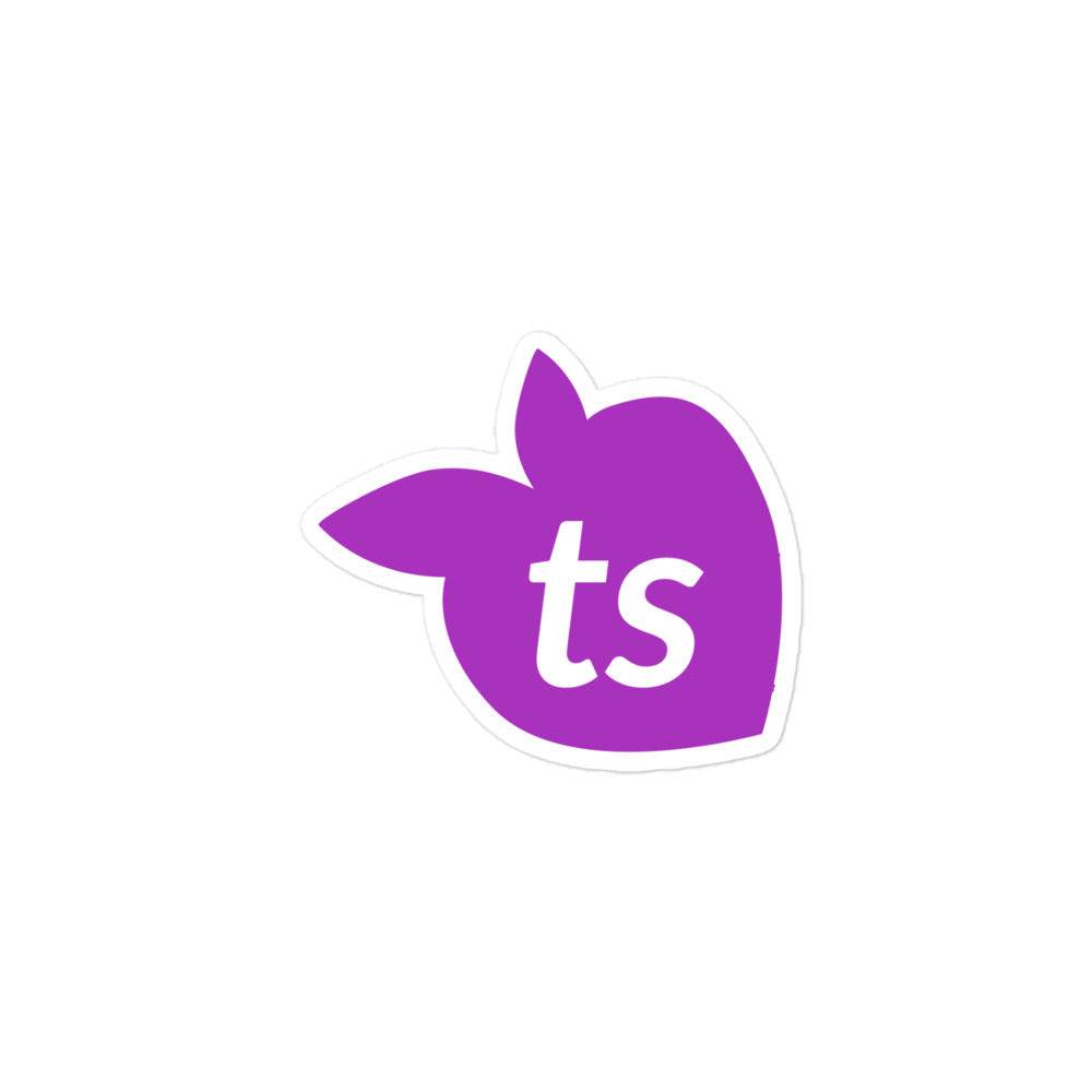 tsgabrielle • Stickers • Peach Purple • 3 Sizes - tsgabrielle