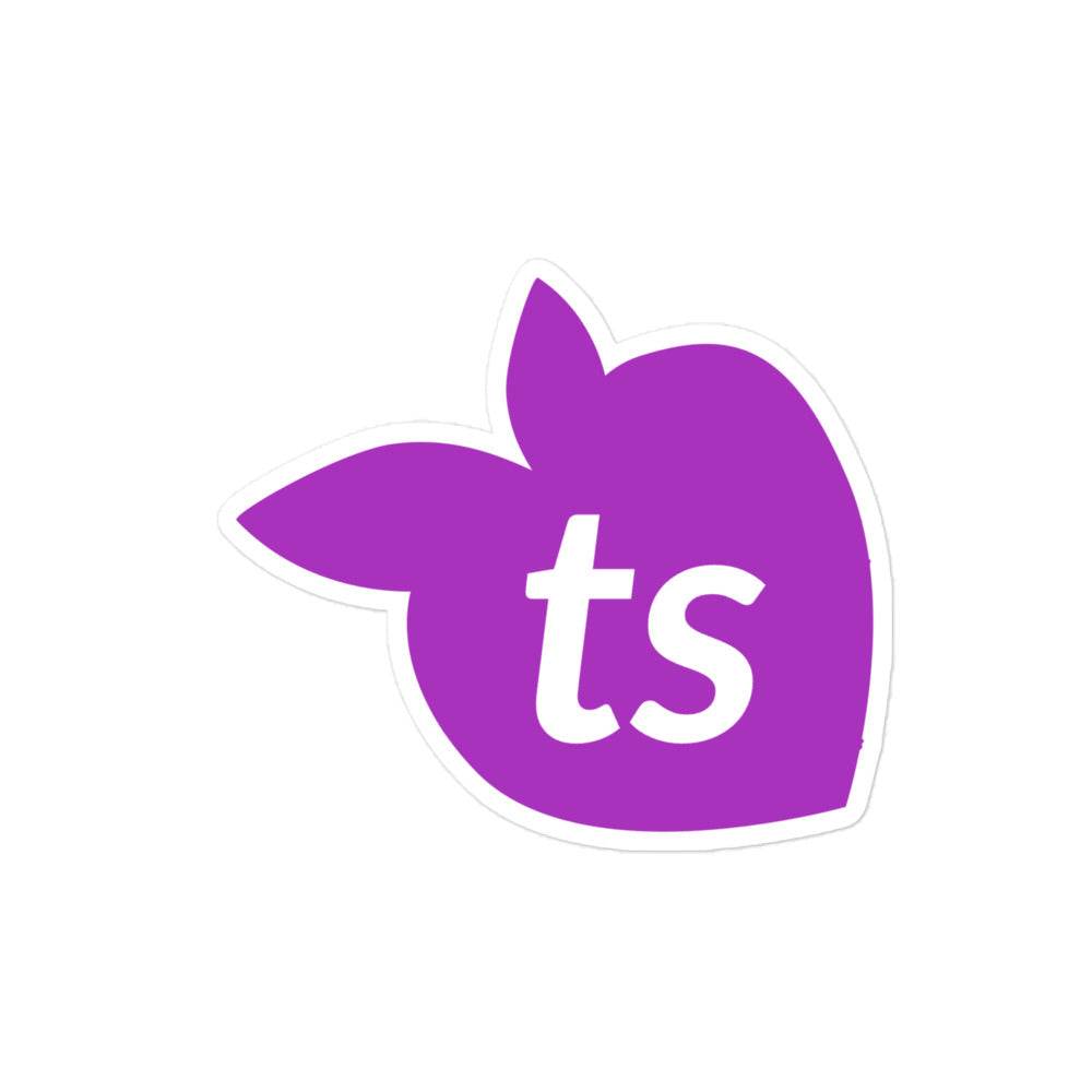 tsgabrielle • Stickers • Peach Purple • 3 Sizes - tsgabrielle